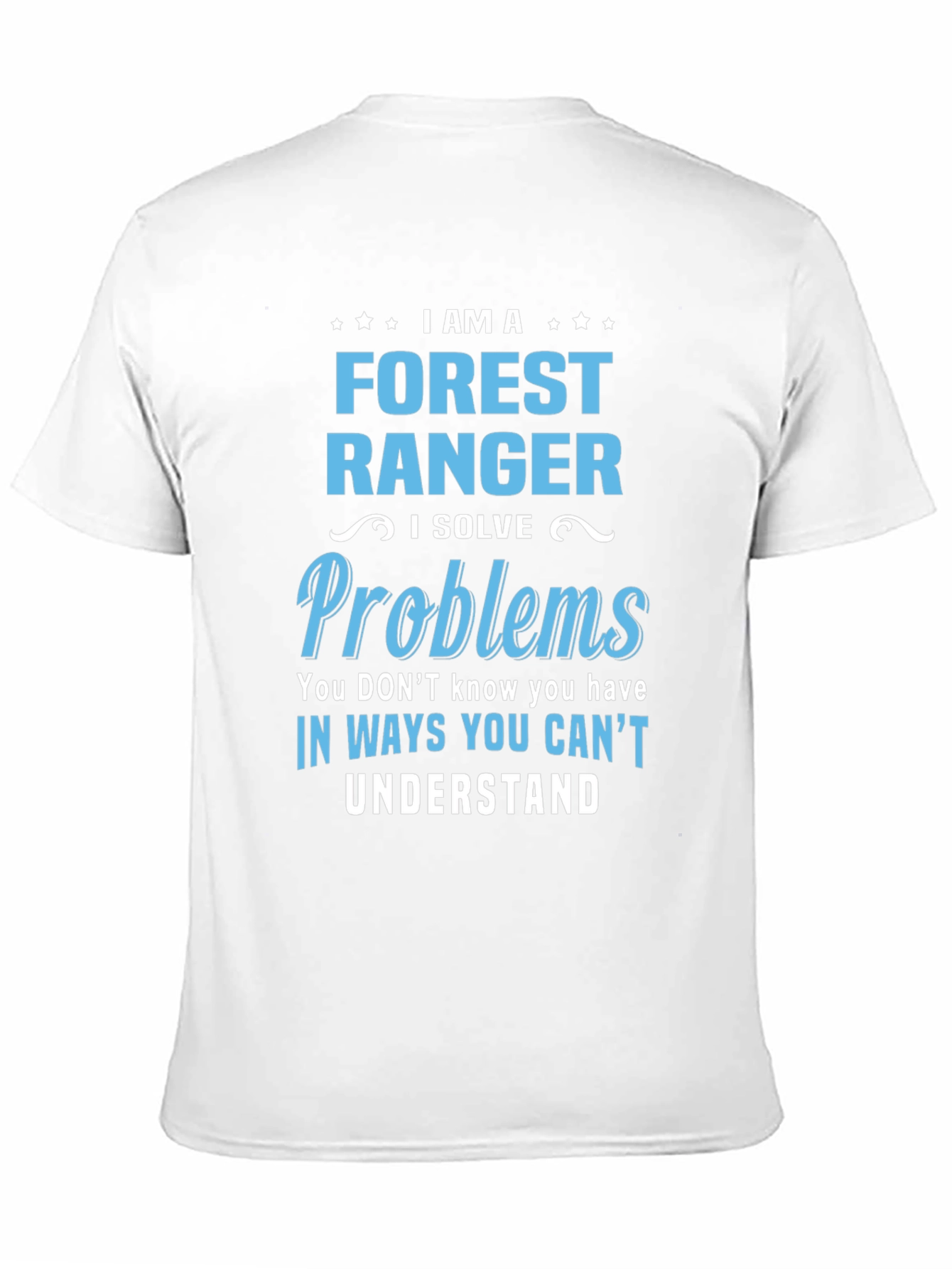 Forest Ranger Novelty Graphic T-Shirt