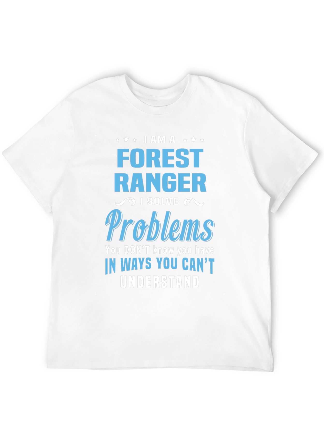 Forest Ranger Novelty Graphic T-Shirt