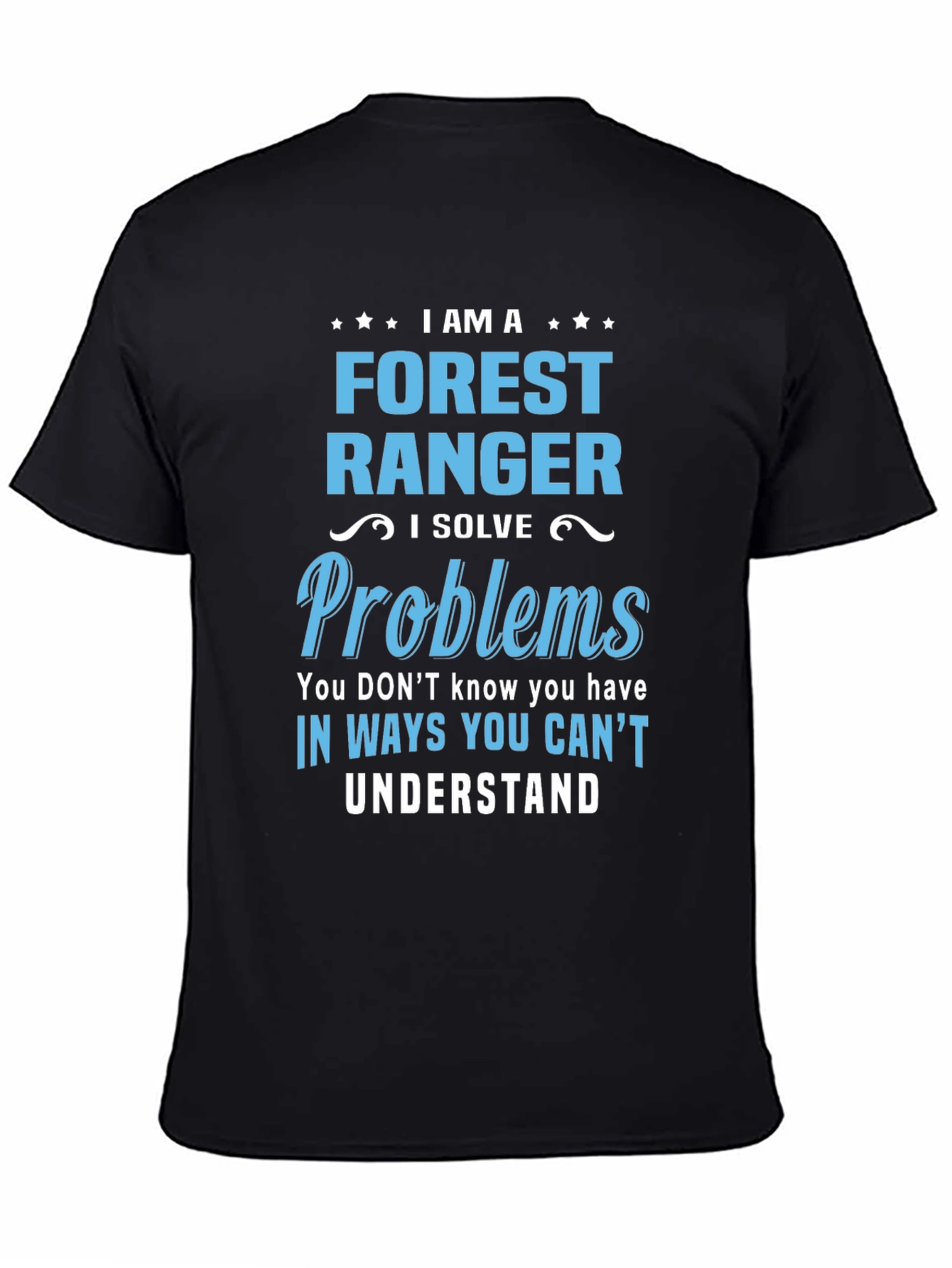 Forest Ranger Novelty Graphic T-Shirt