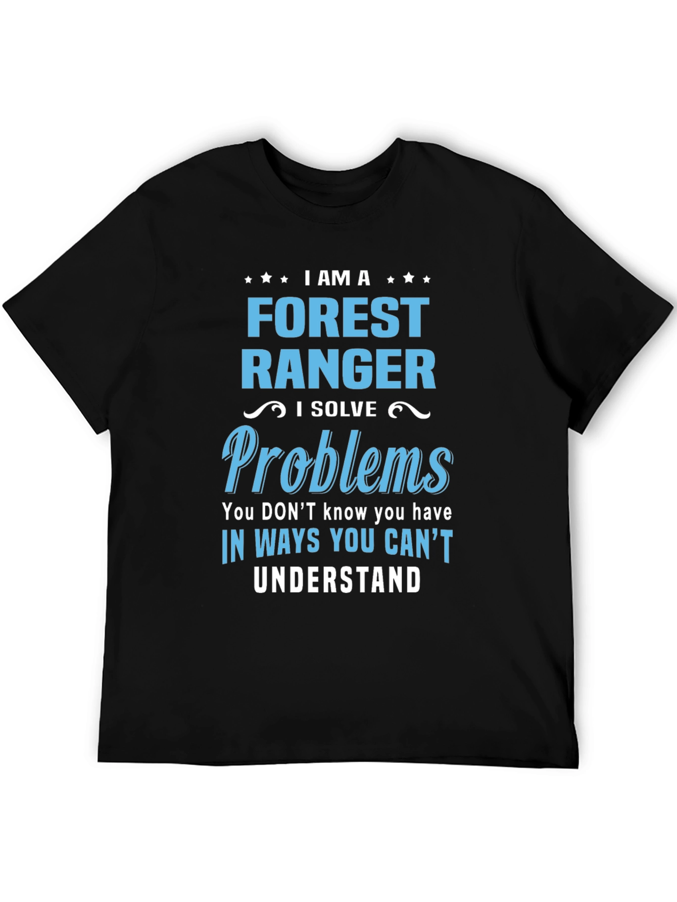 Forest Ranger Novelty Graphic T-Shirt