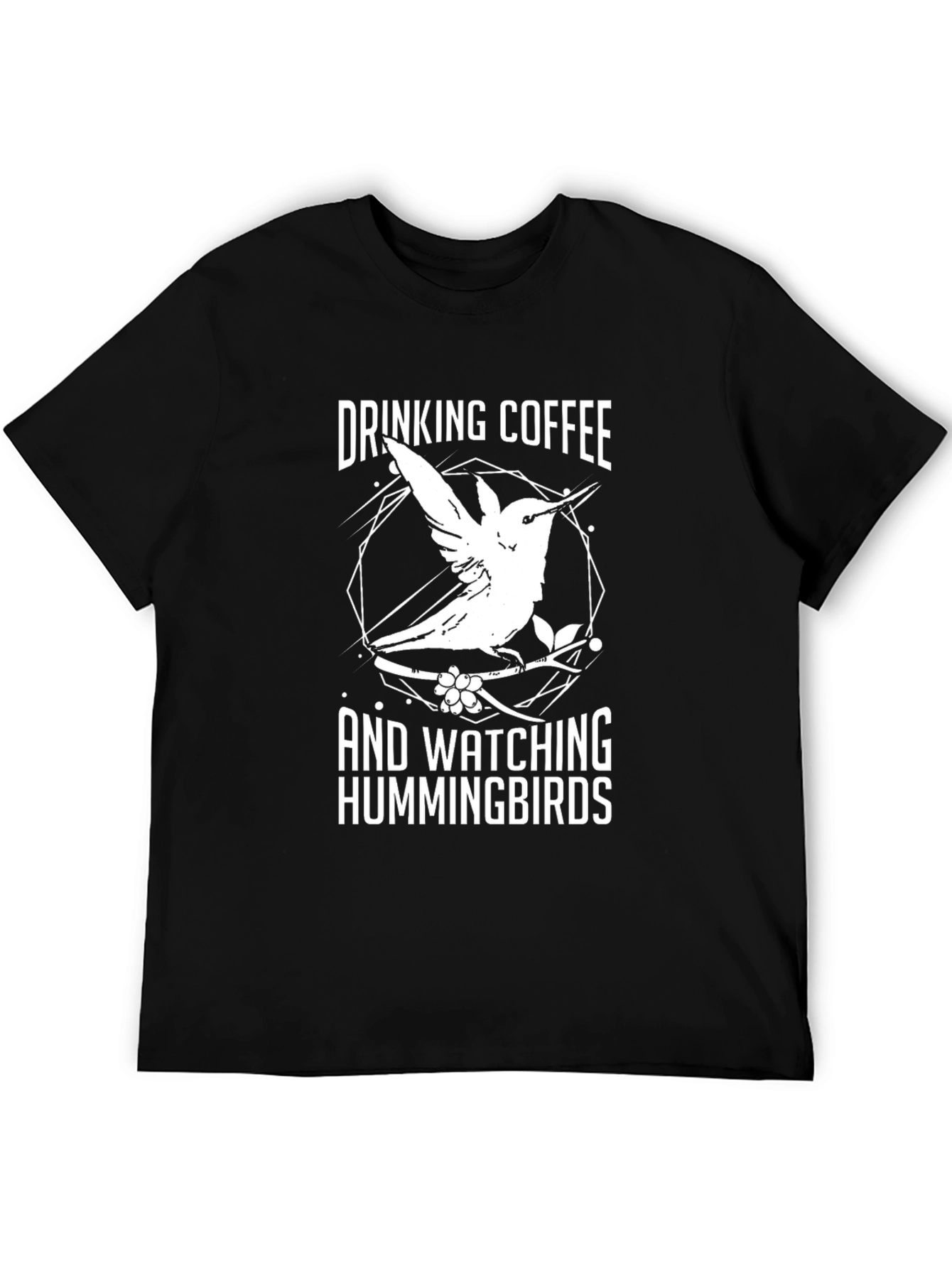Drinking Coffee & Watching Hummingbirds Graphic Tee