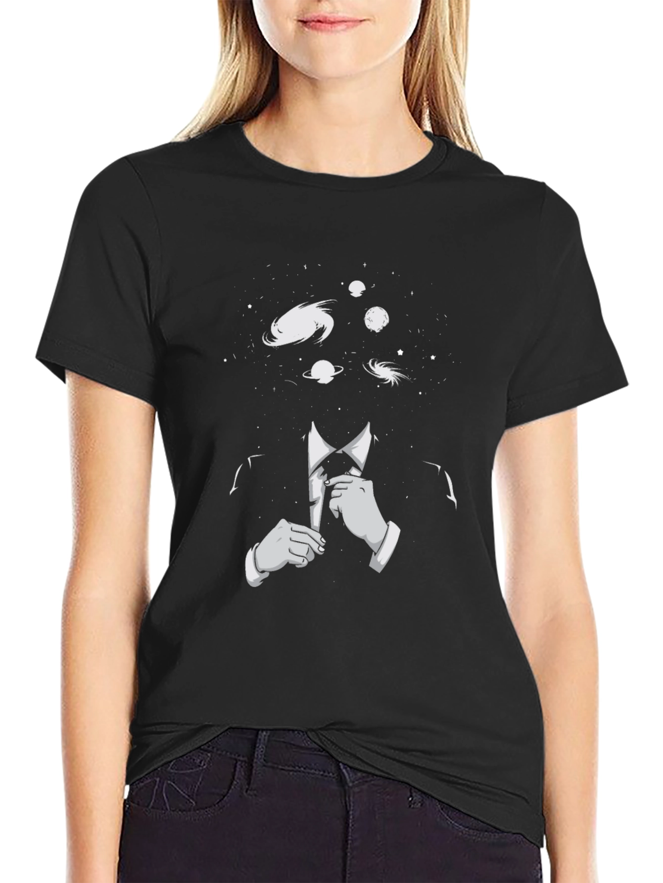 Cosmic Mind T-Shirt - Stylish Galaxy Design