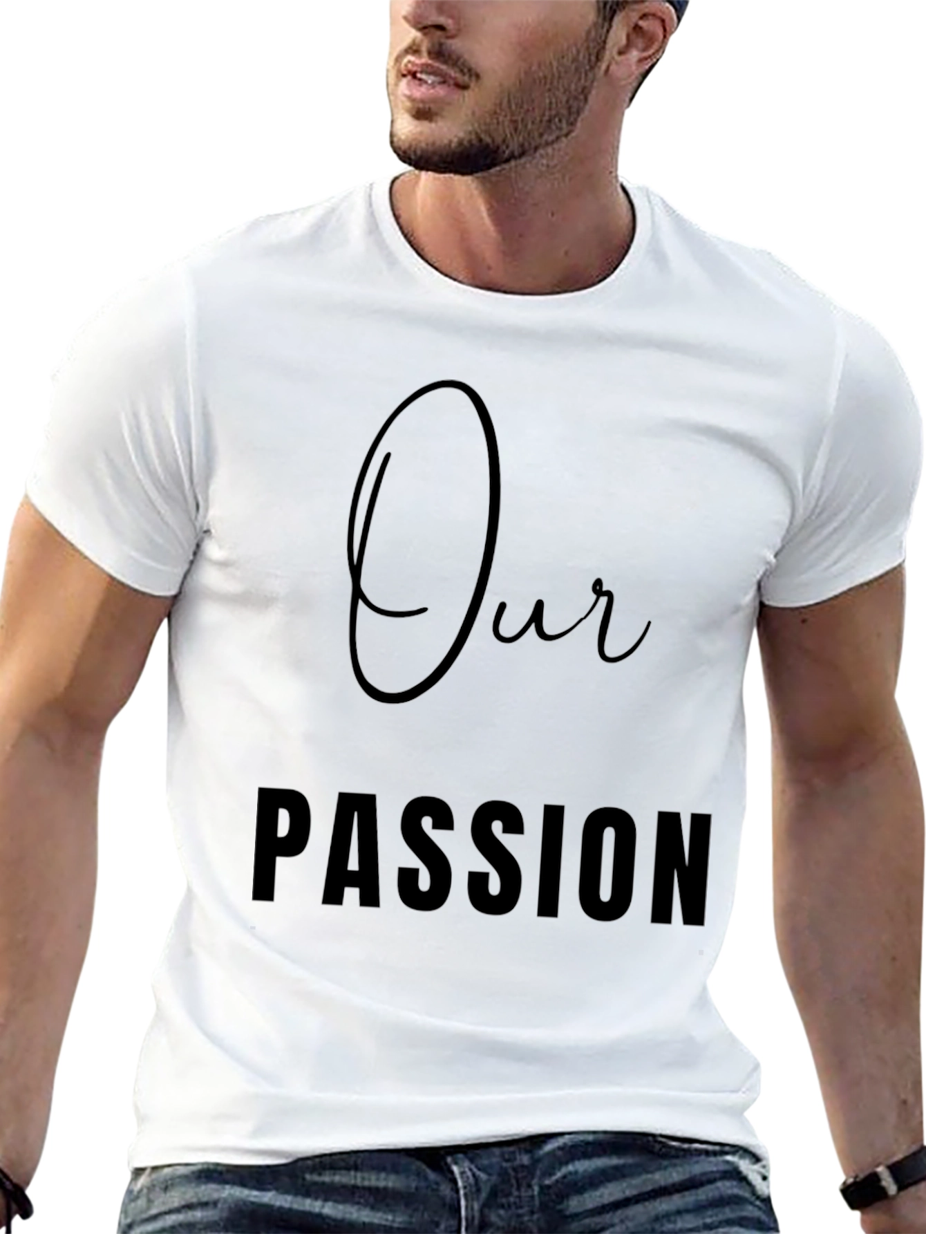 Our Passion Black T-Shirt