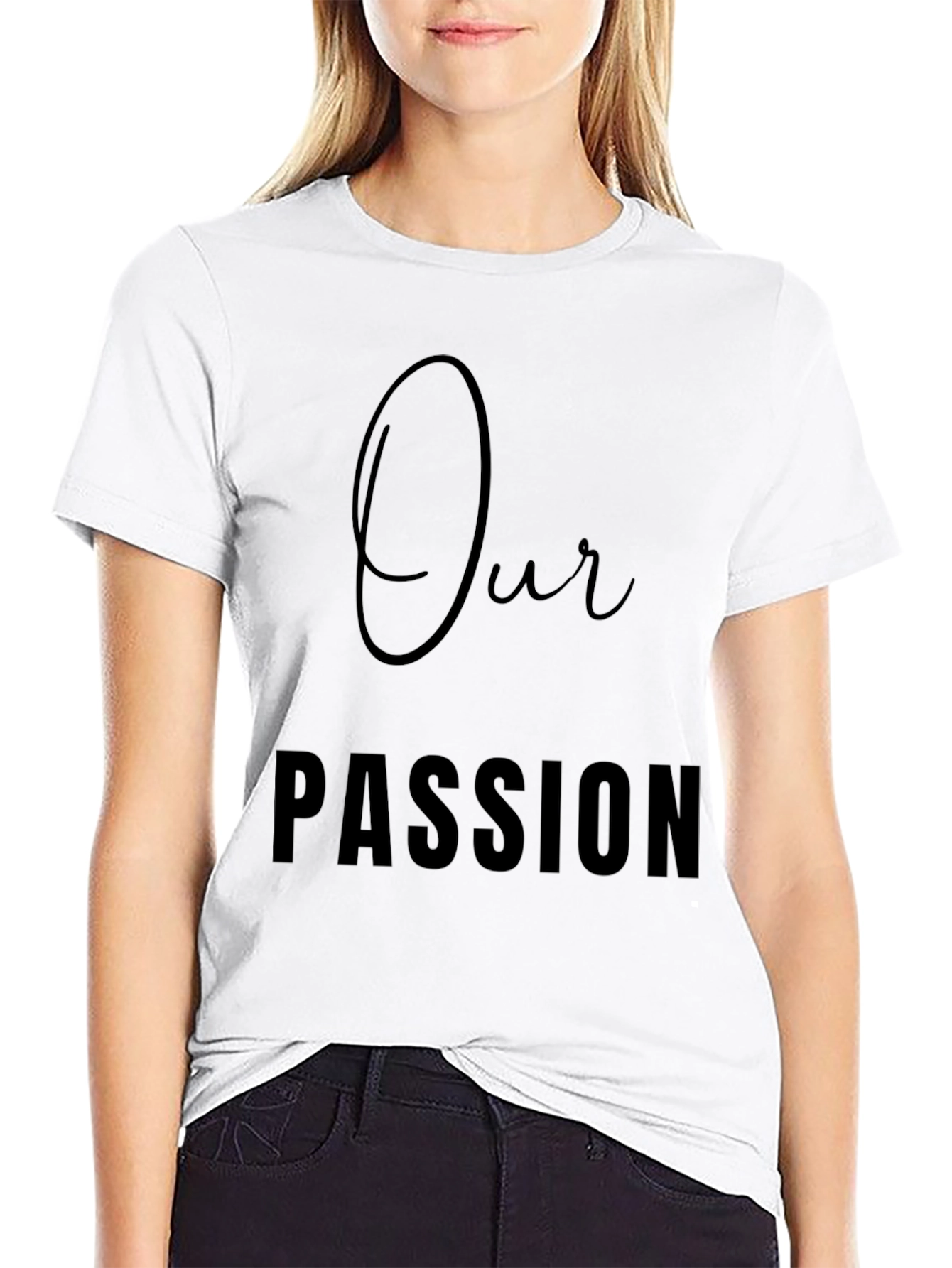 Our Passion Black T-Shirt
