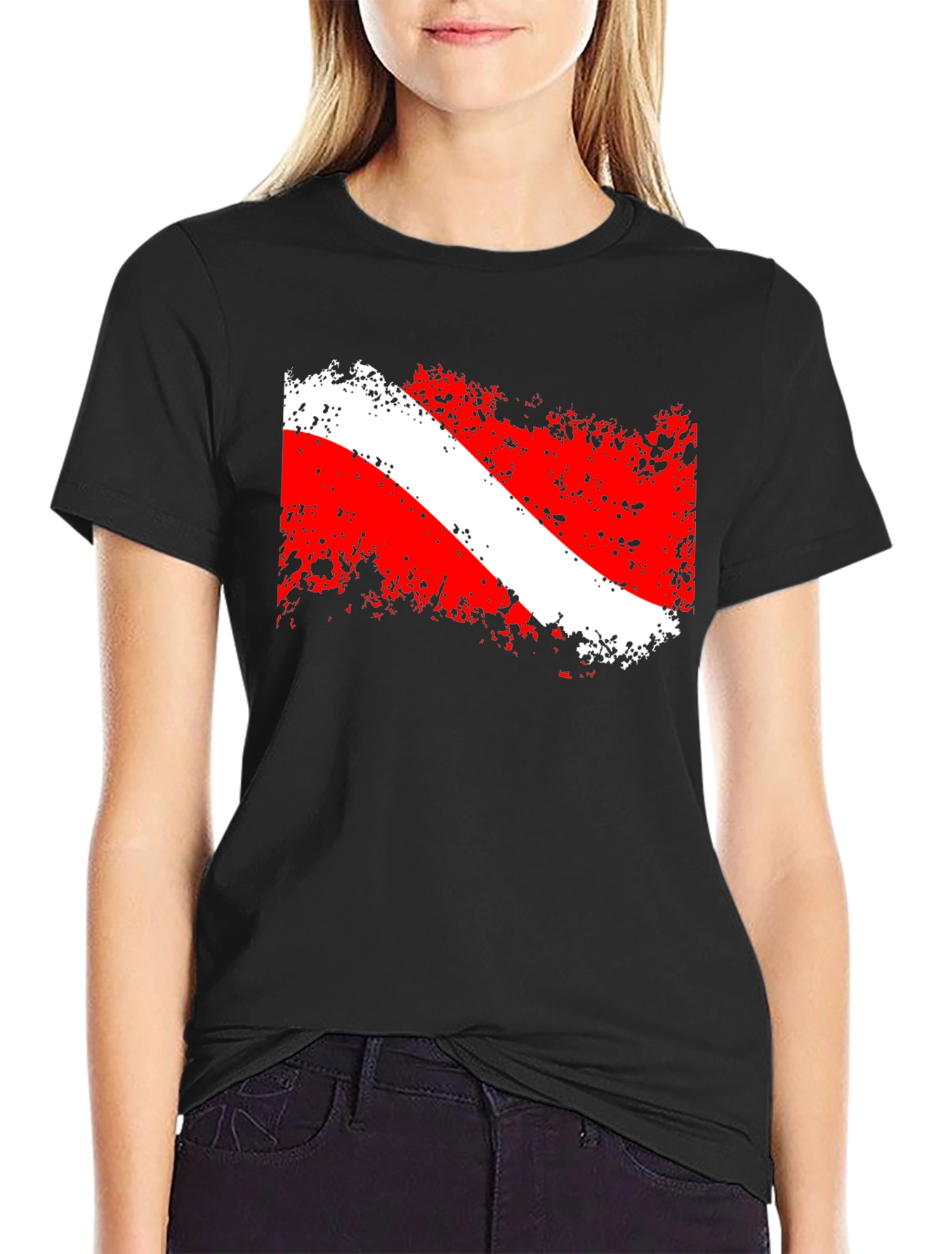 Diver Down Flag Graphic Tee