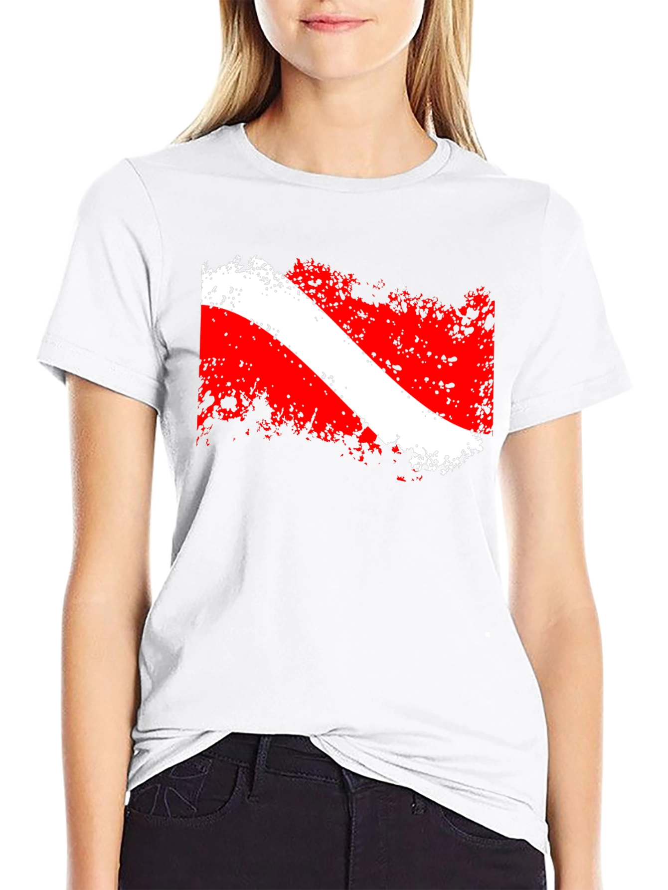 Diver Down Flag Graphic Tee