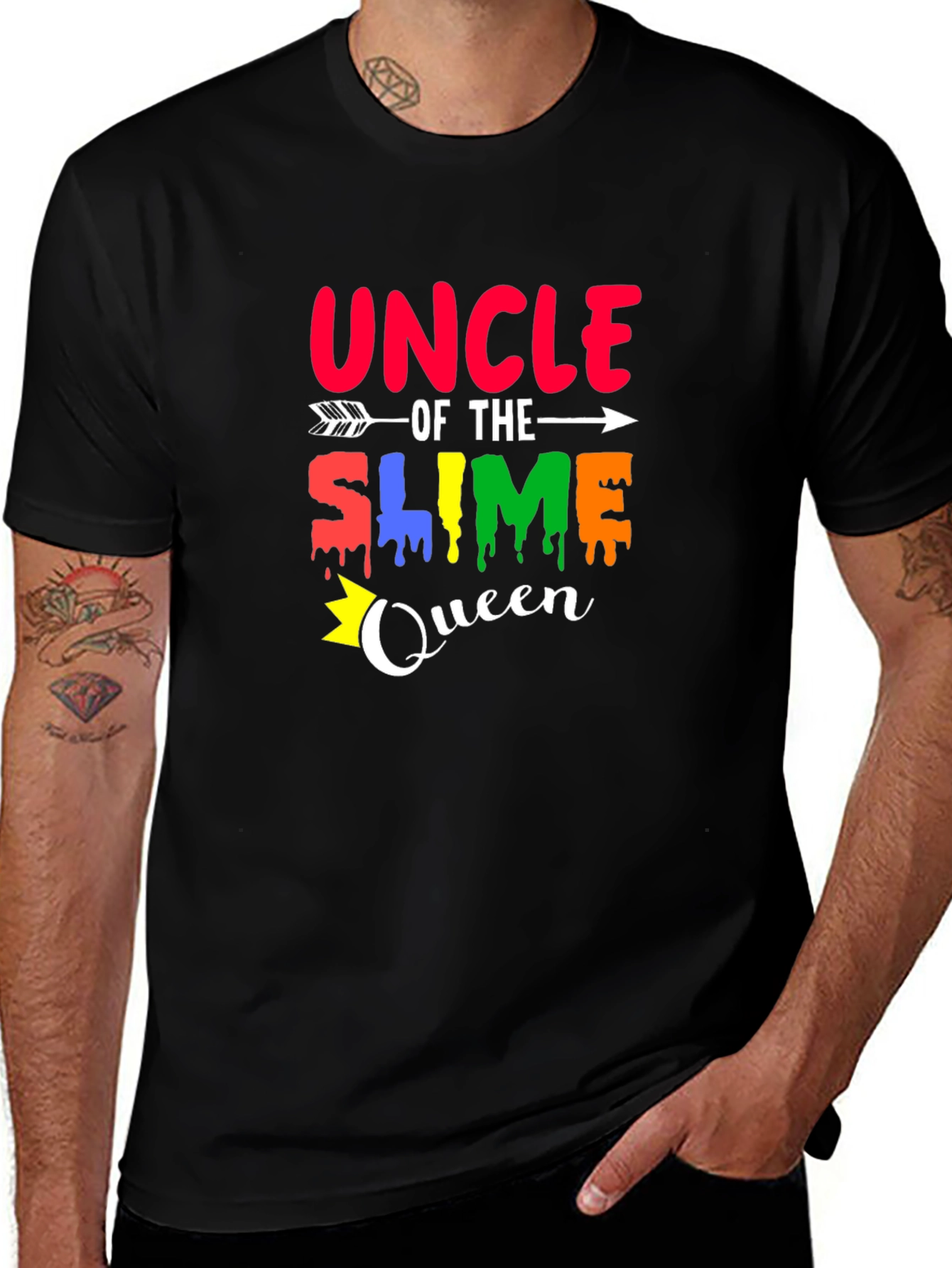 Uncle of the Slime Queen Graphic Tee