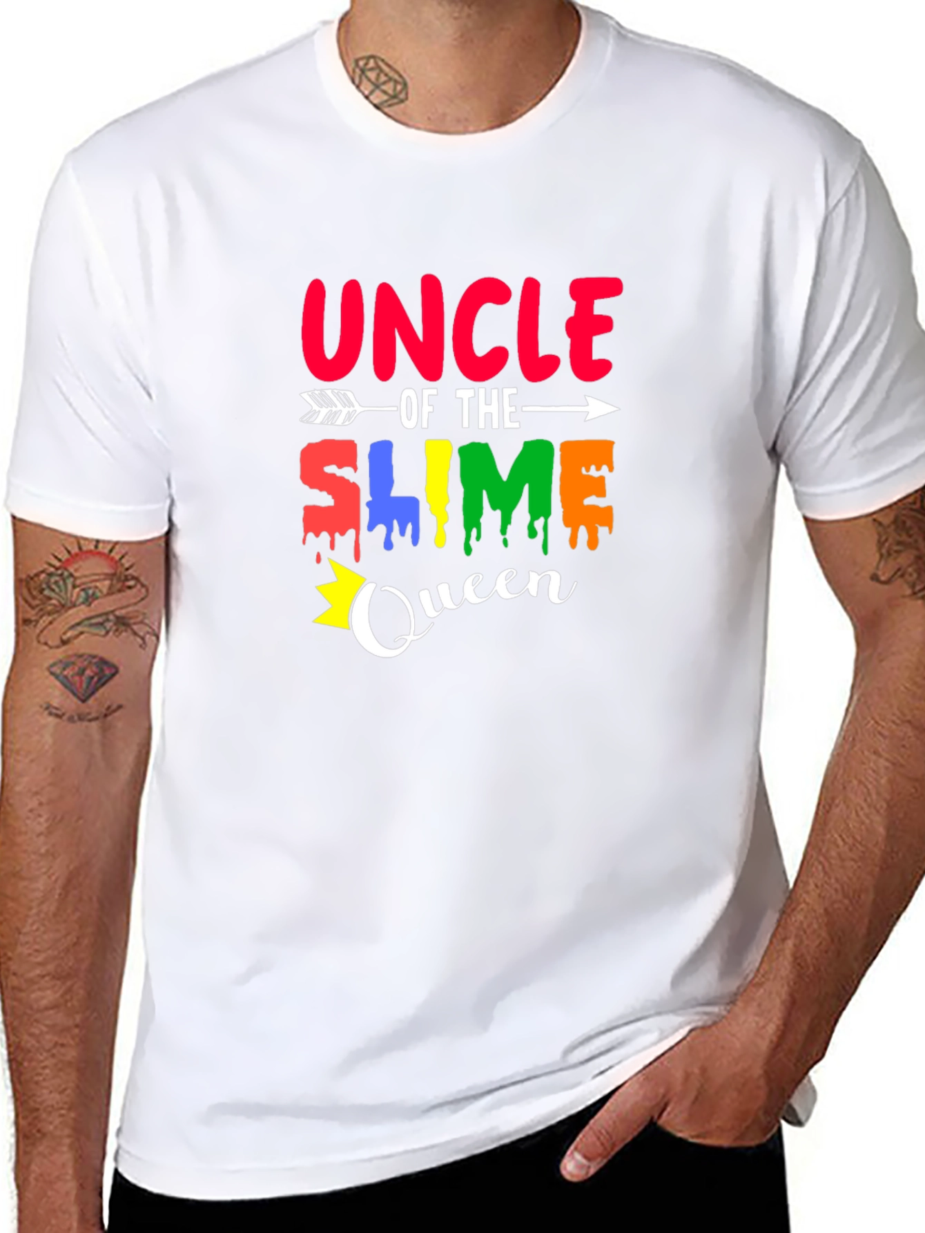Uncle of the Slime Queen Graphic Tee