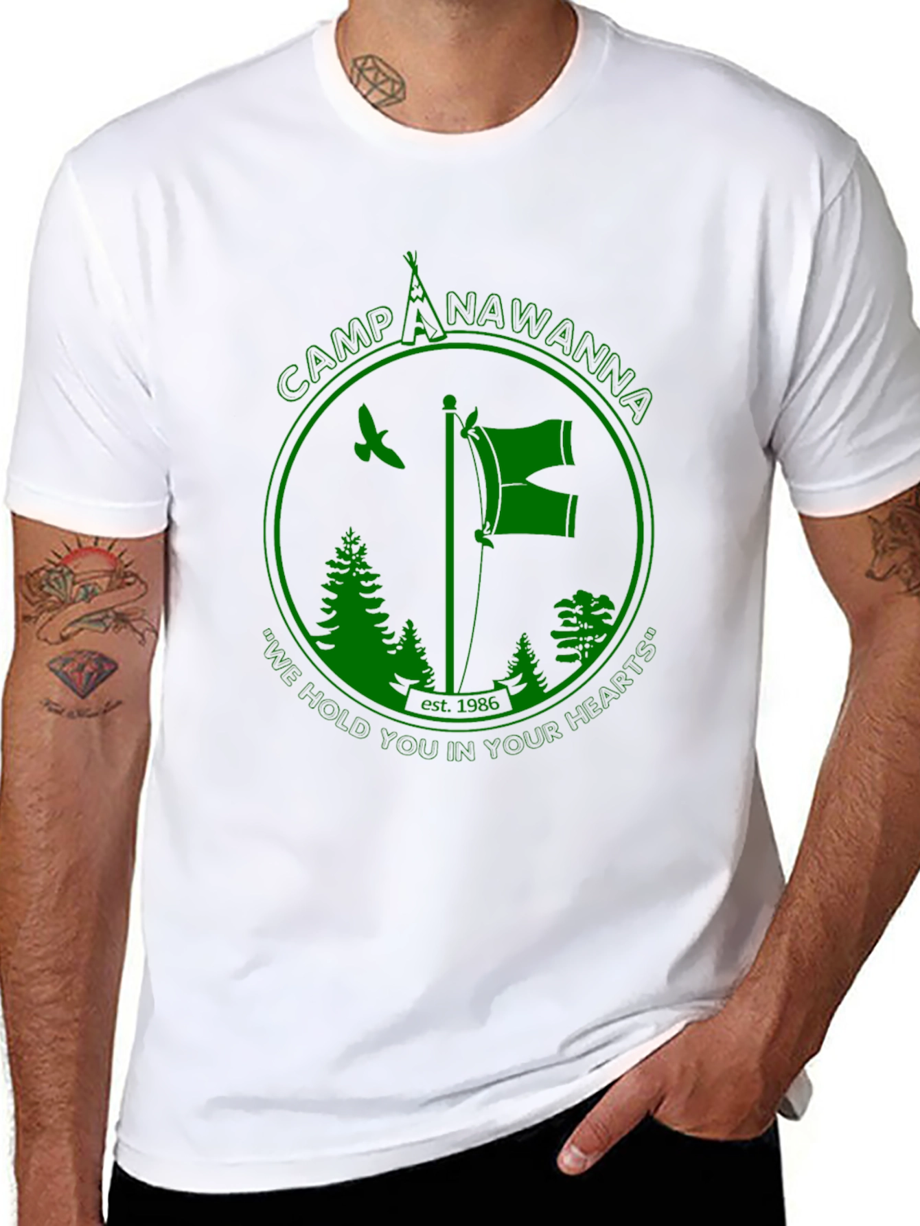 Camp Anawanna Tee - 90s Nostalgia
