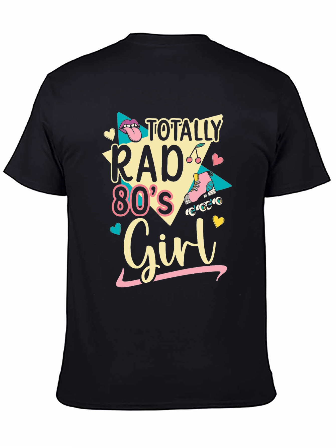 Totally Rad 80s Girl T-Shirt