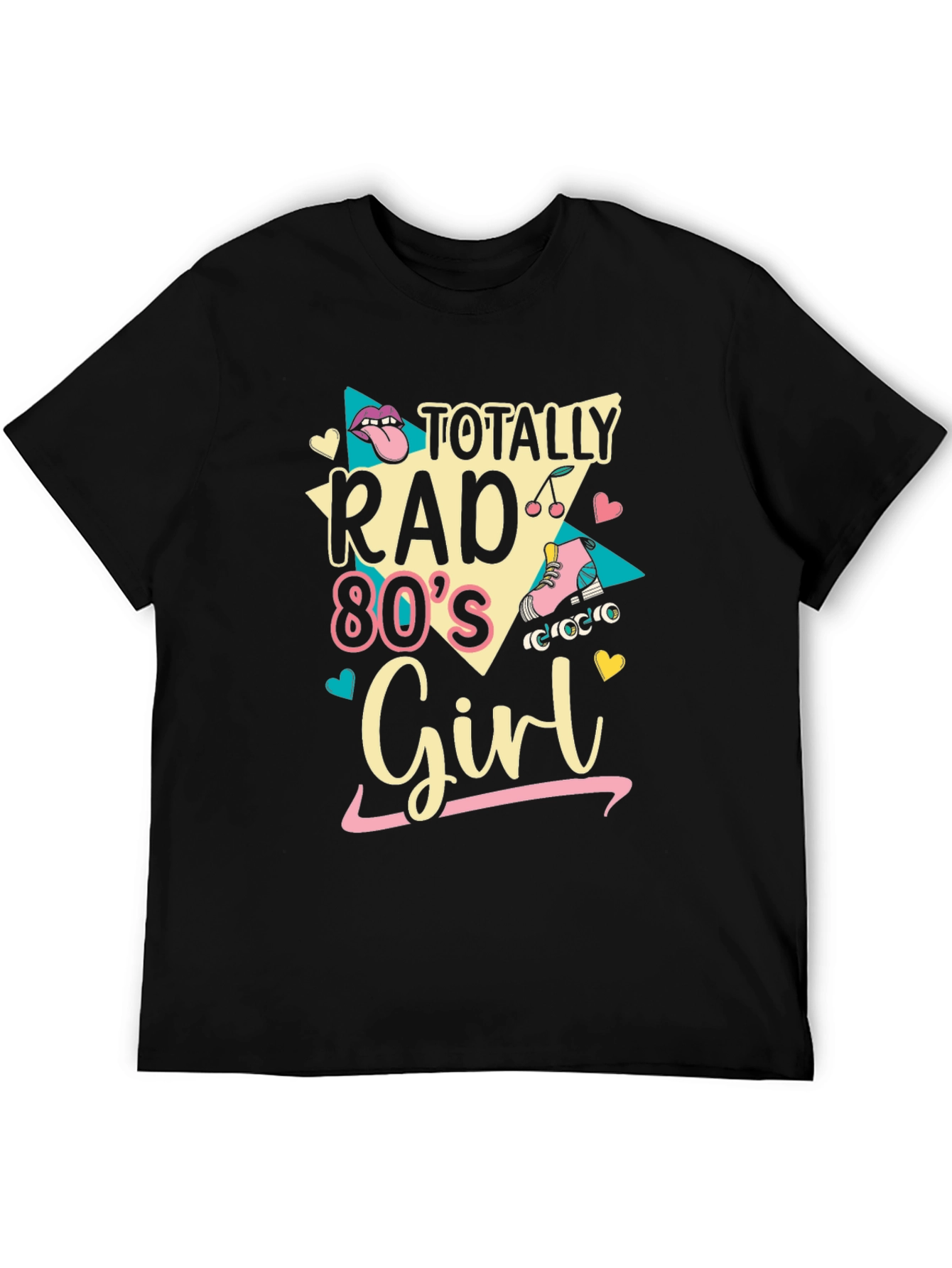 Totally Rad 80s Girl T-Shirt