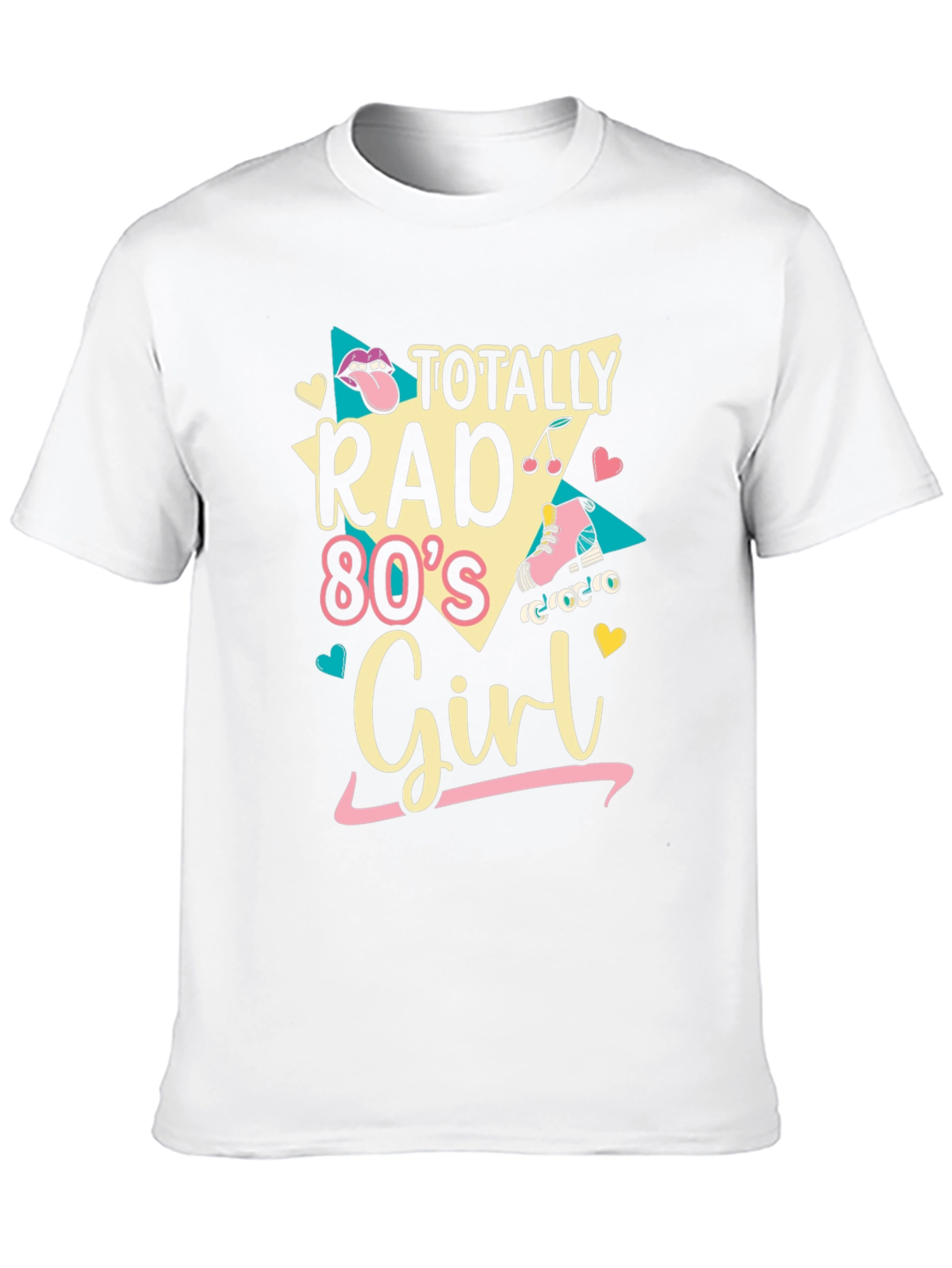 Totally Rad 80s Girl T-Shirt