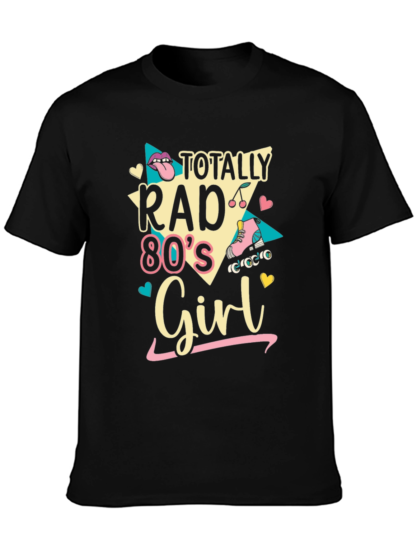 Totally Rad 80s Girl T-Shirt