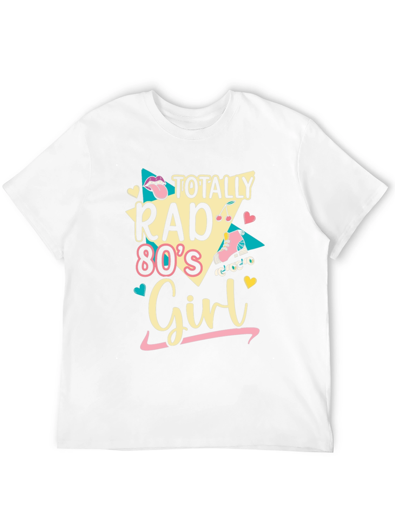 Totally Rad 80s Girl T-Shirt