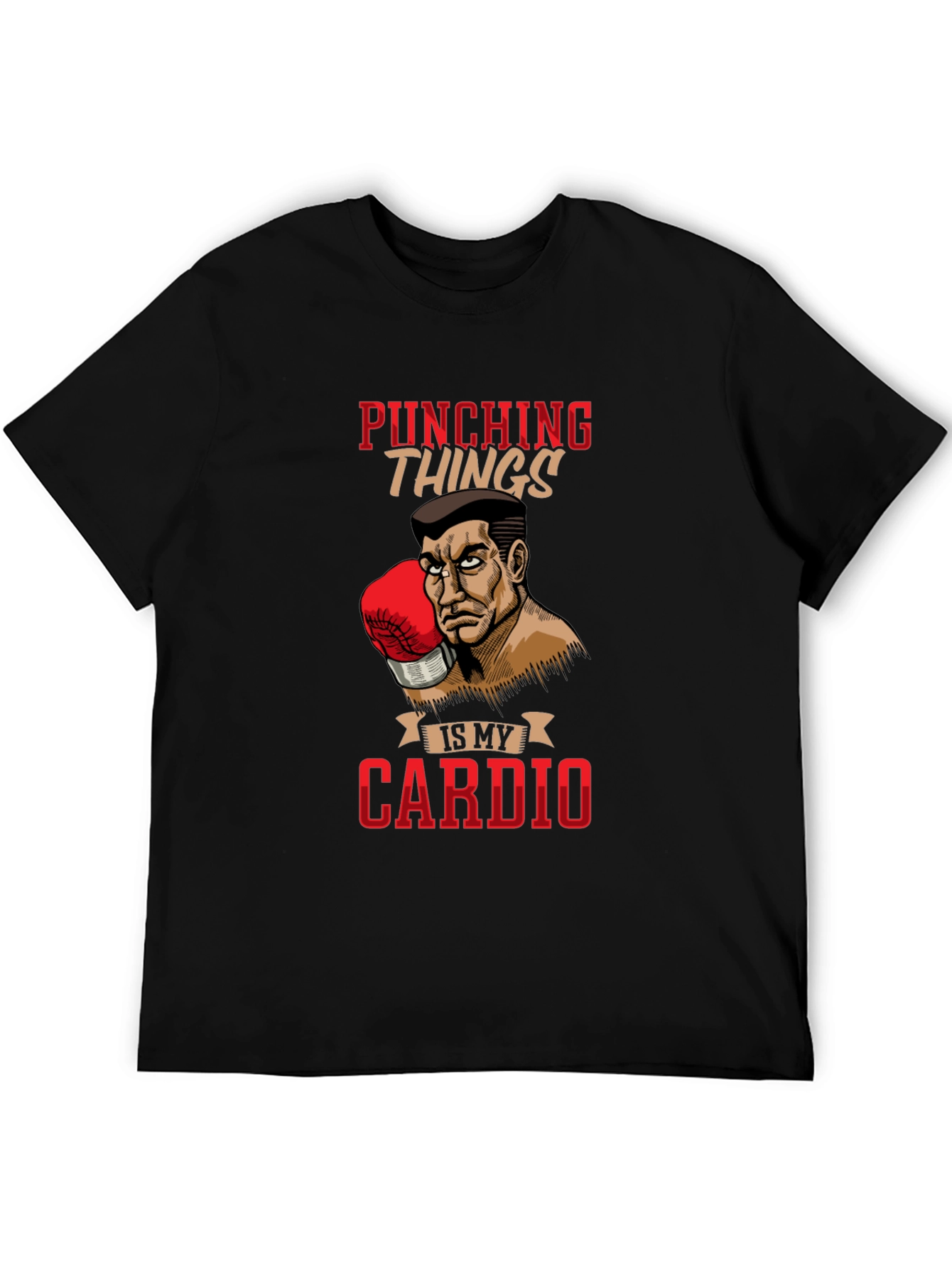Punching Things Is My Cardio T-Shirt