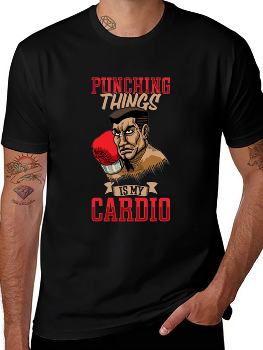 Punching Things Is My Cardio T-Shirt
