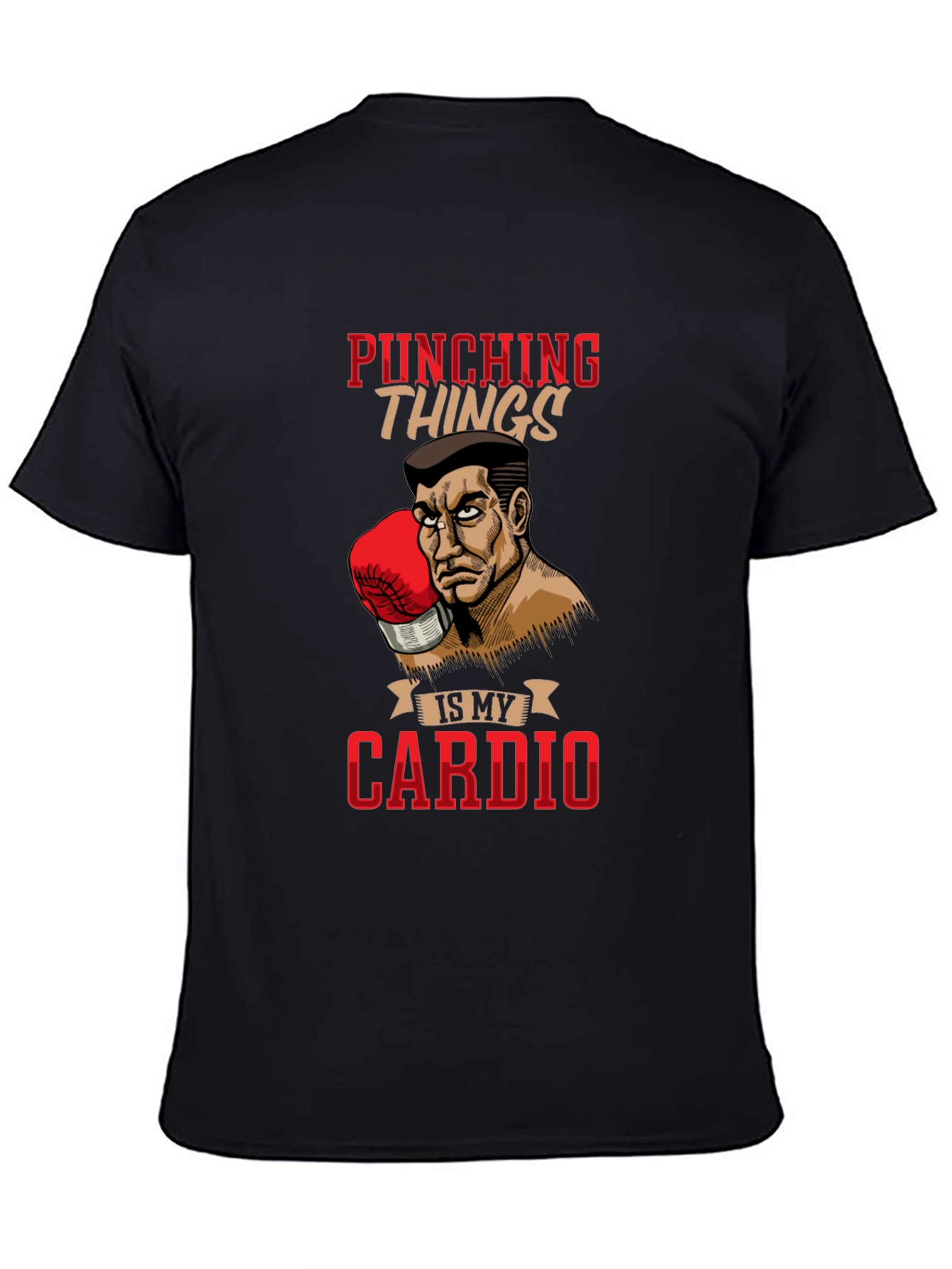 Punching Things Is My Cardio T-Shirt