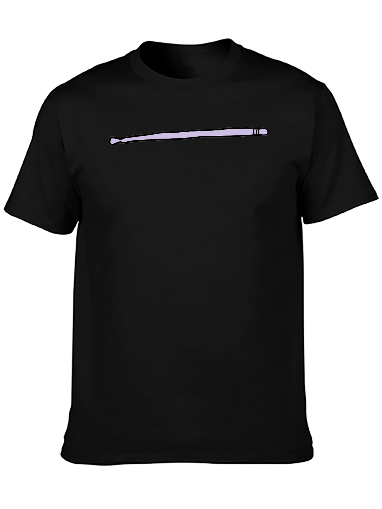Minimalist Drumstick Graphic T-Shirt