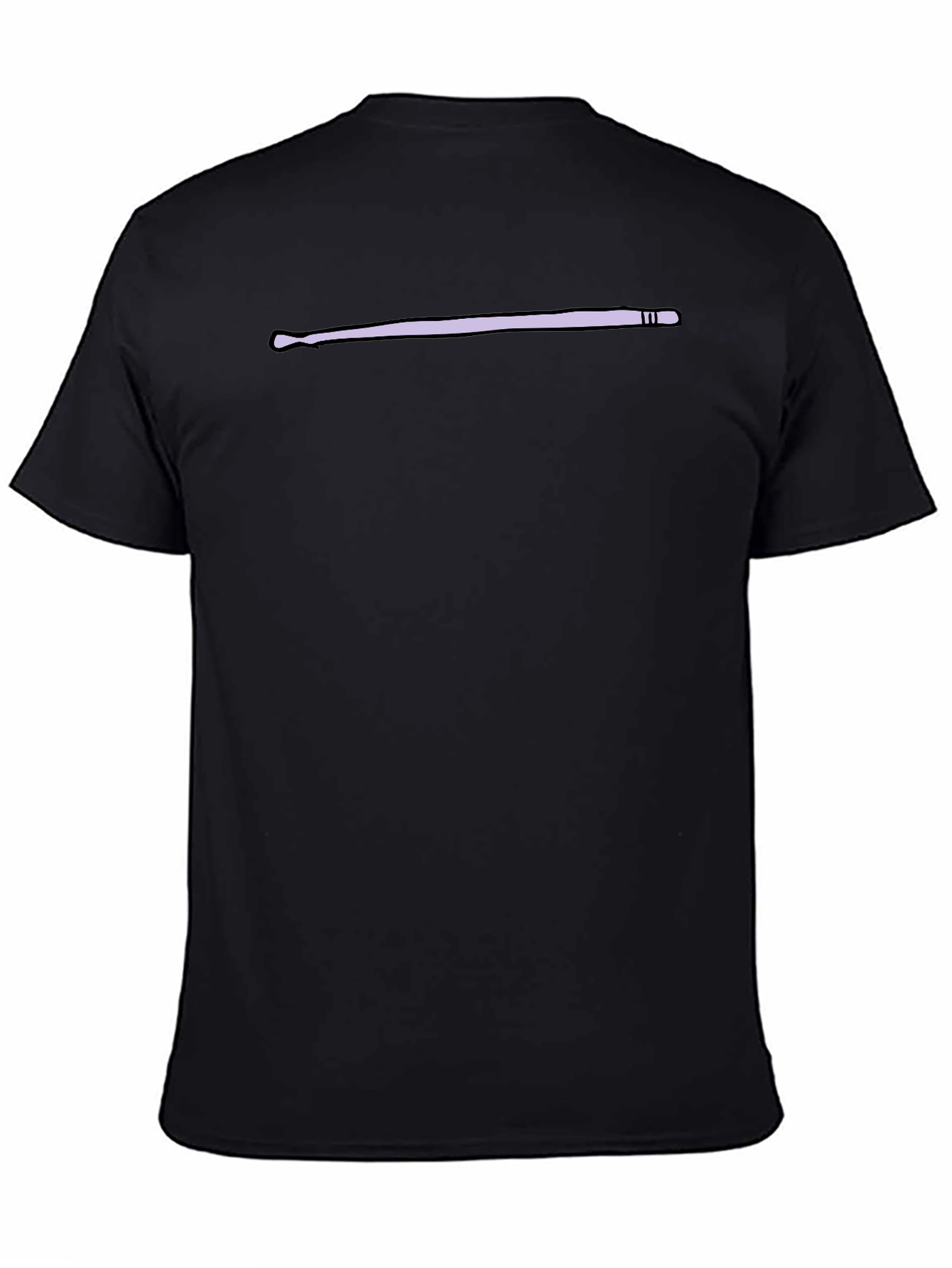 Minimalist Drumstick Graphic T-Shirt