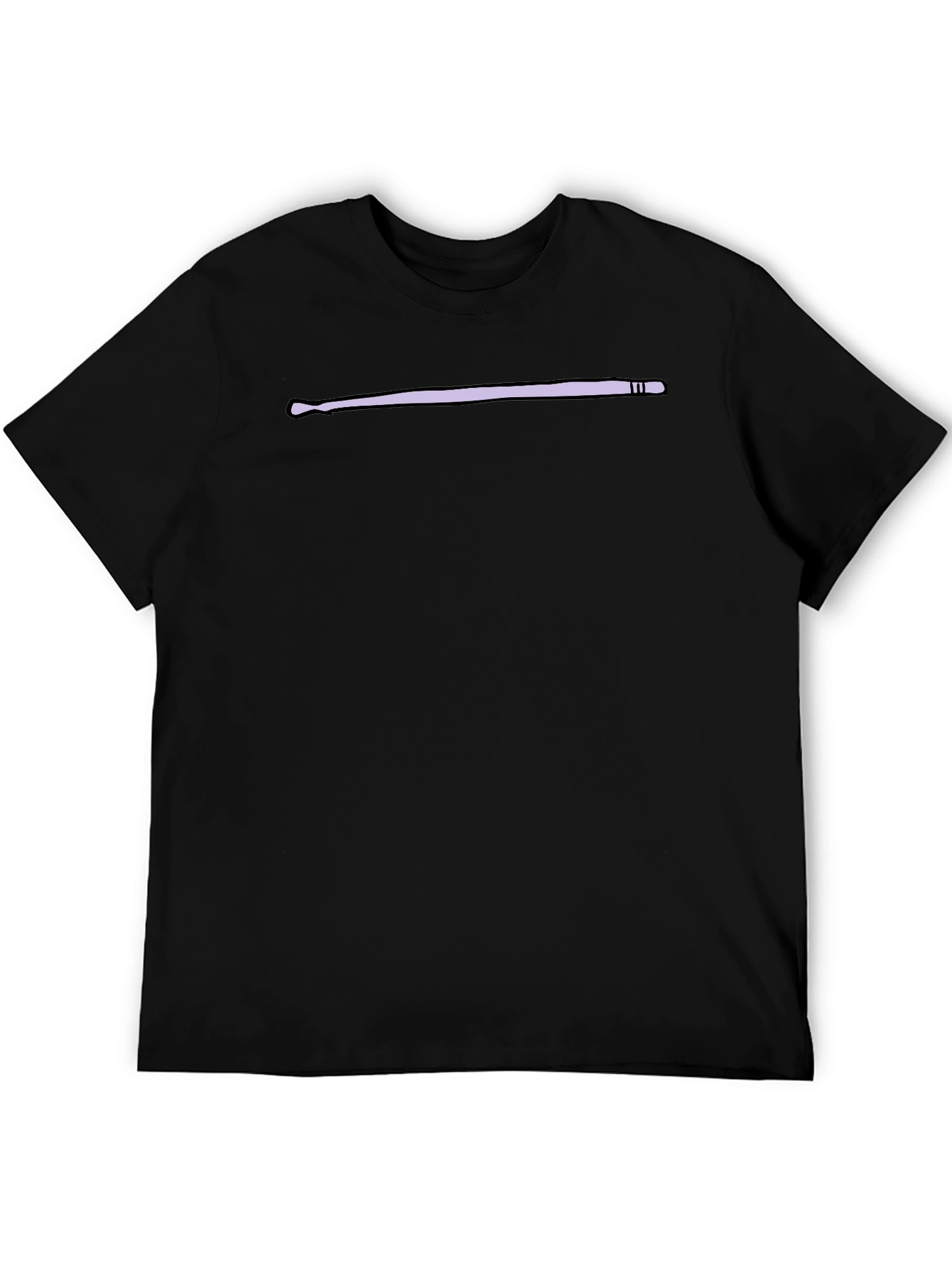 Minimalist Drumstick Graphic T-Shirt