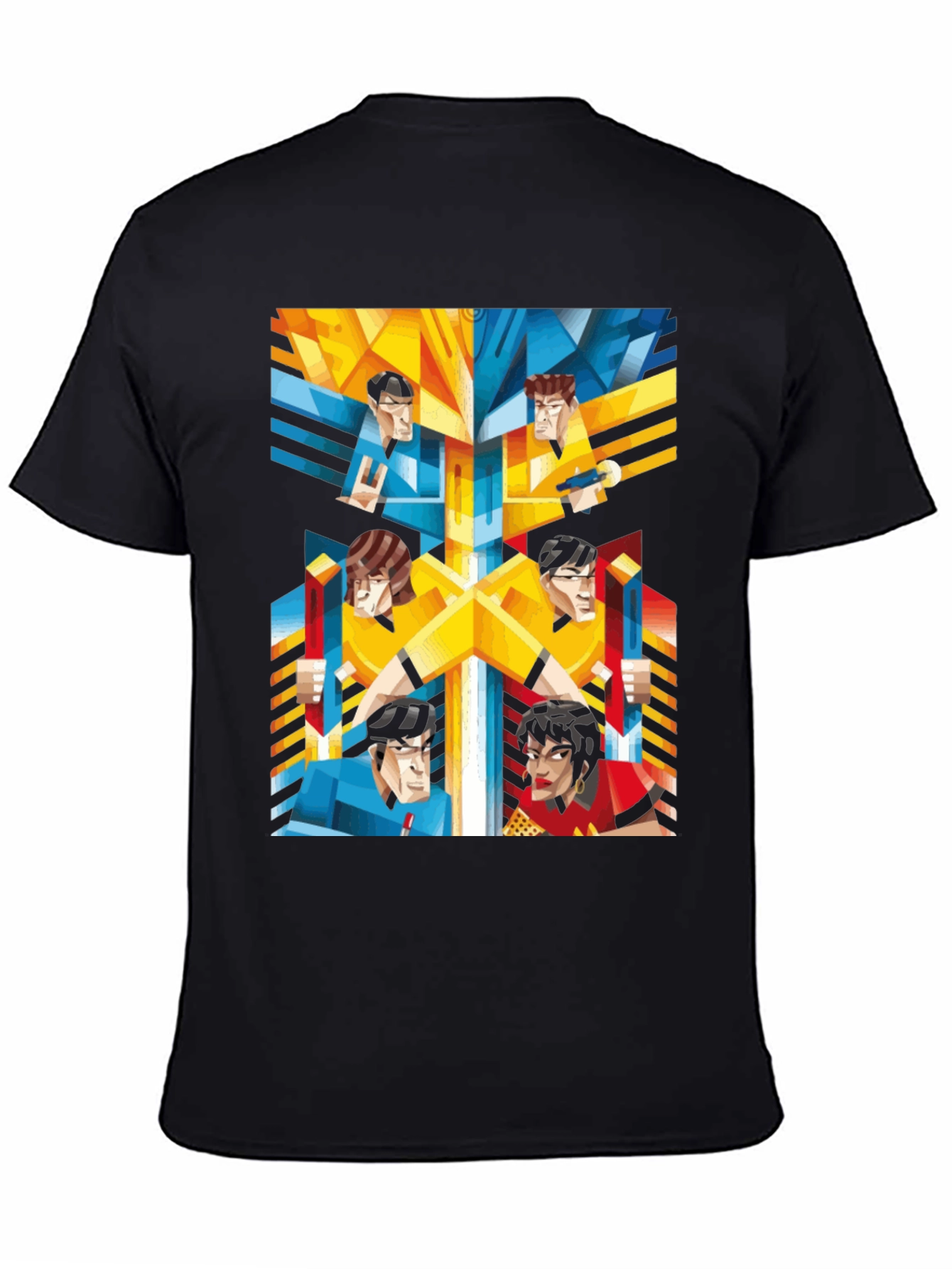 Abstract Justice League Graphic Tee
