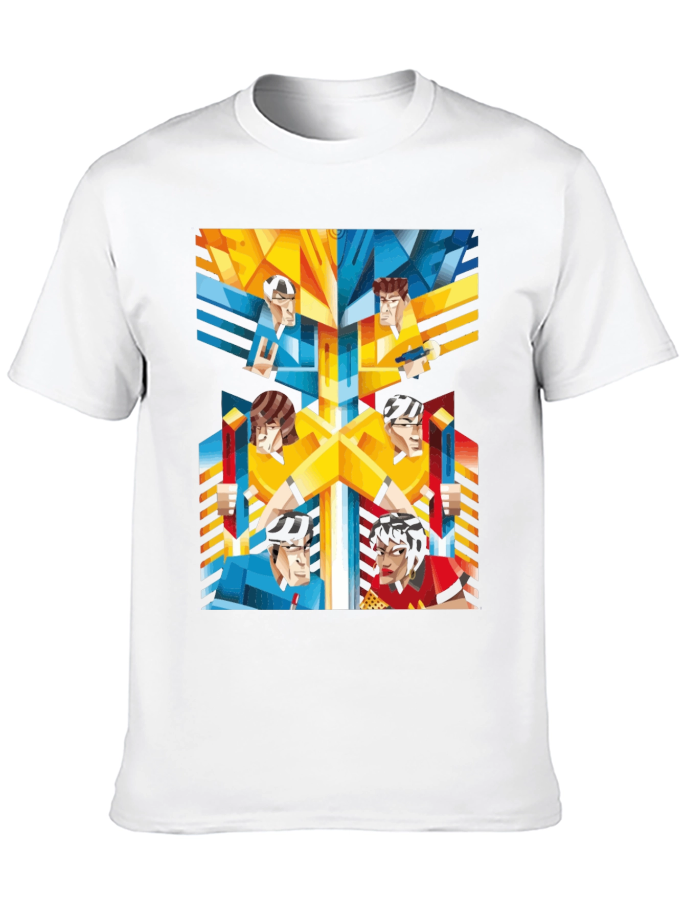 Abstract Justice League Graphic Tee