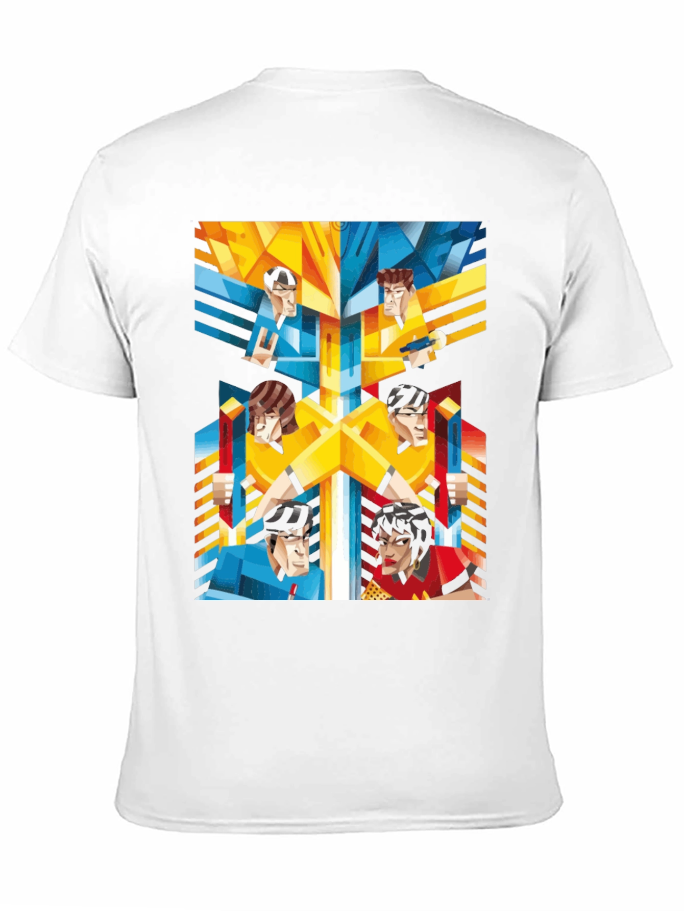 Abstract Justice League Graphic Tee