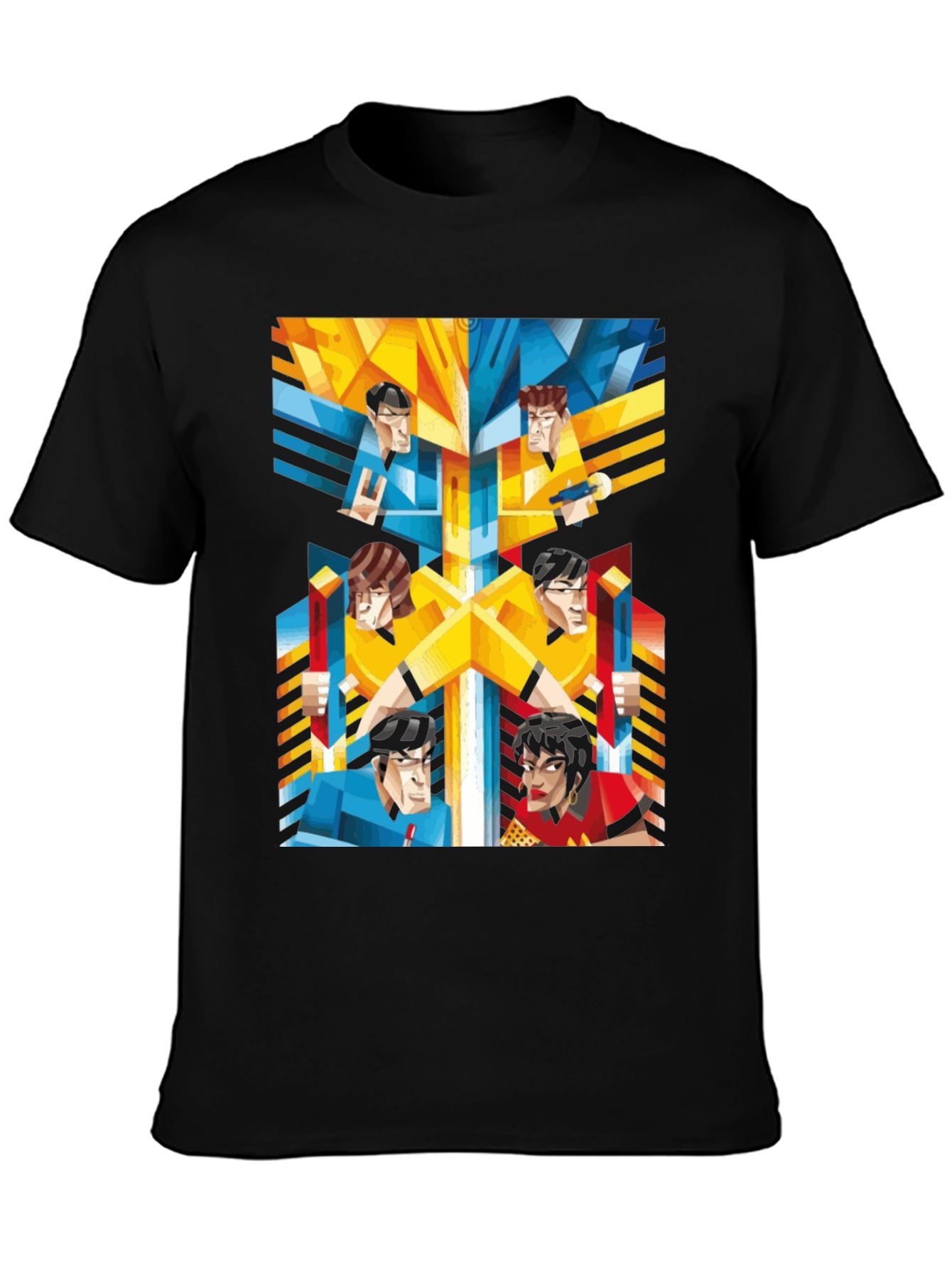 Abstract Justice League Graphic Tee