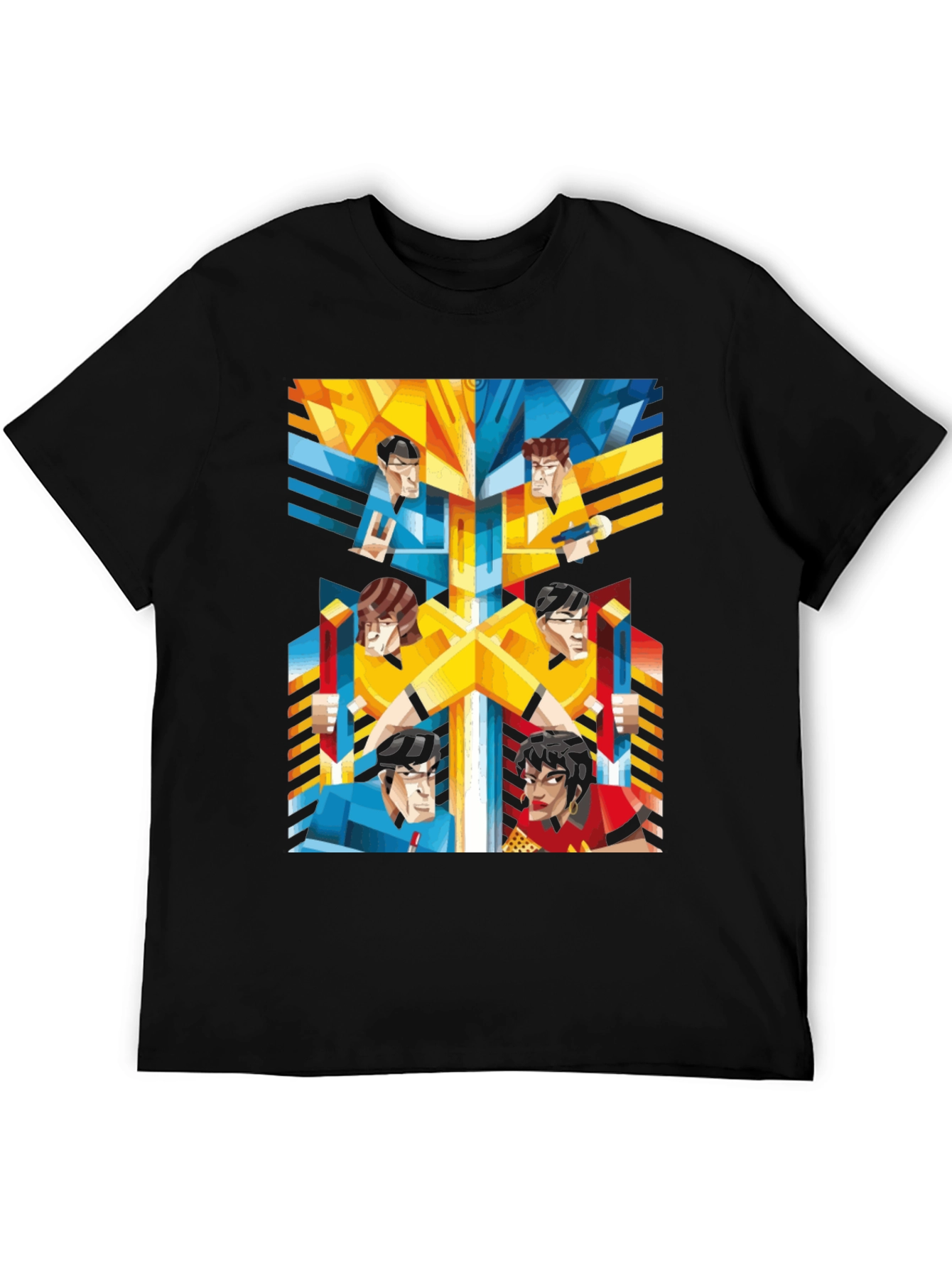 Abstract Justice League Graphic Tee