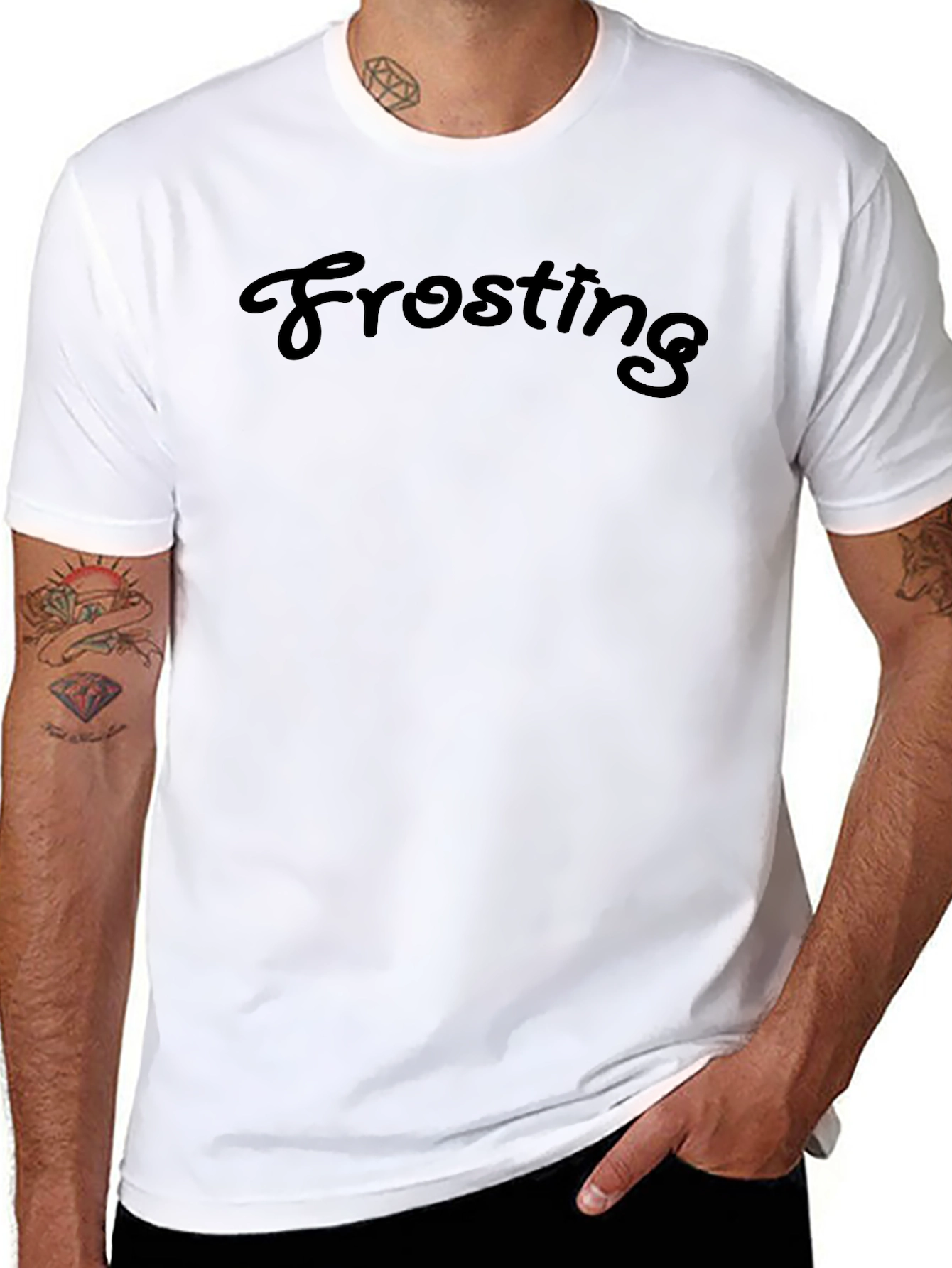 Frosting Black T-Shirt