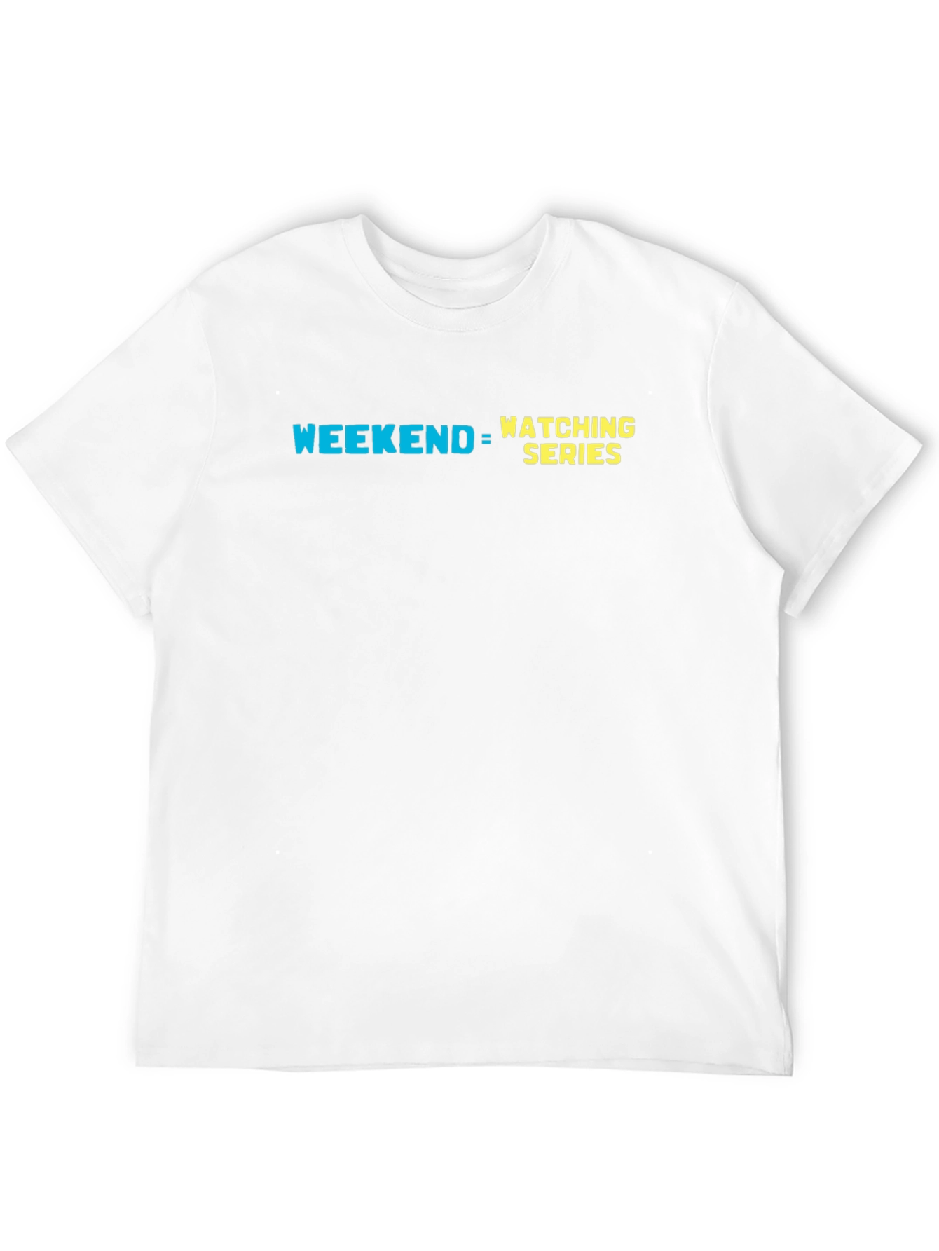 Weekend Watching Series T-Shirt - Comfy Black Tee