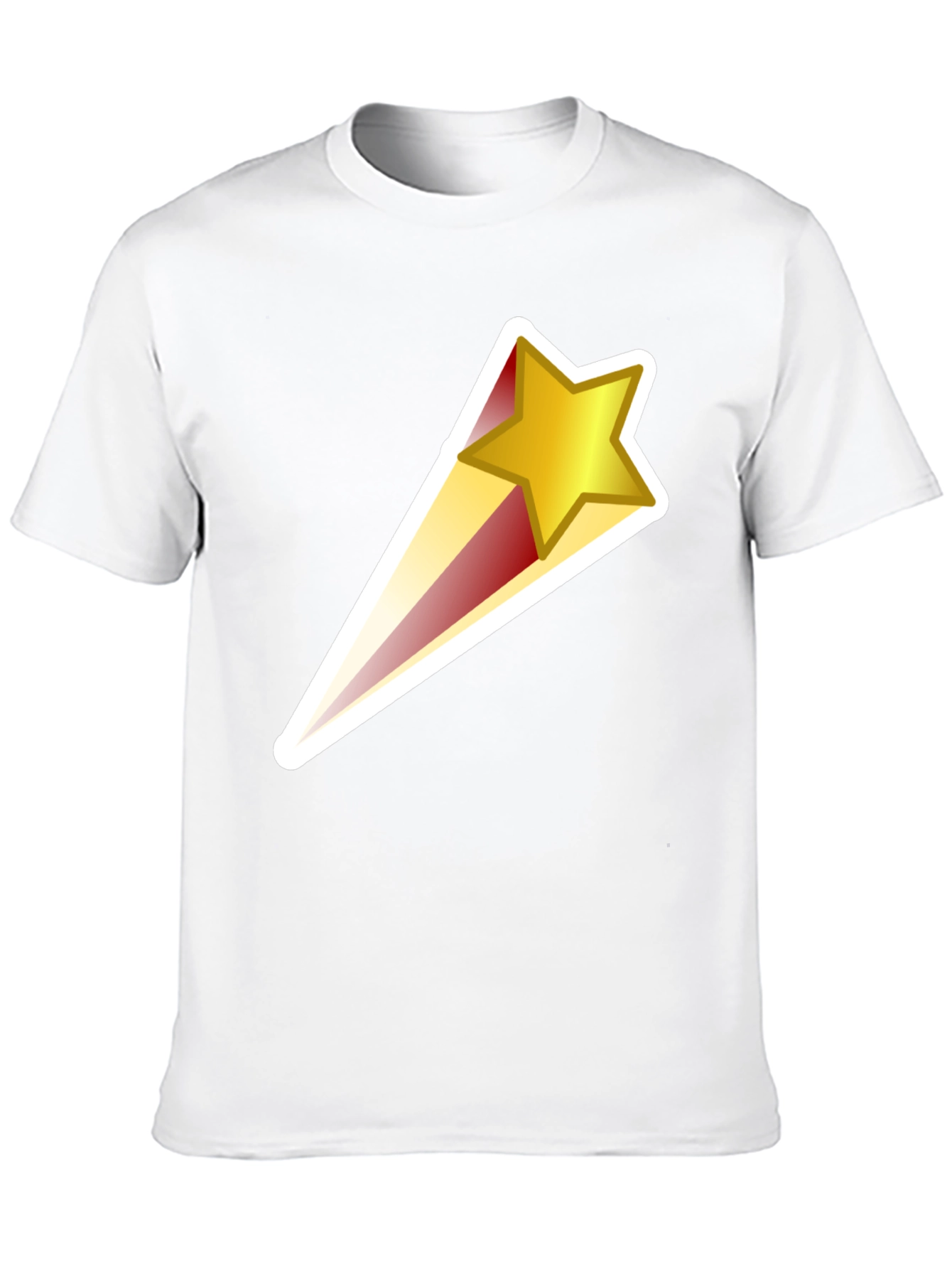 Shooting Star Graphic Black T-Shirt
