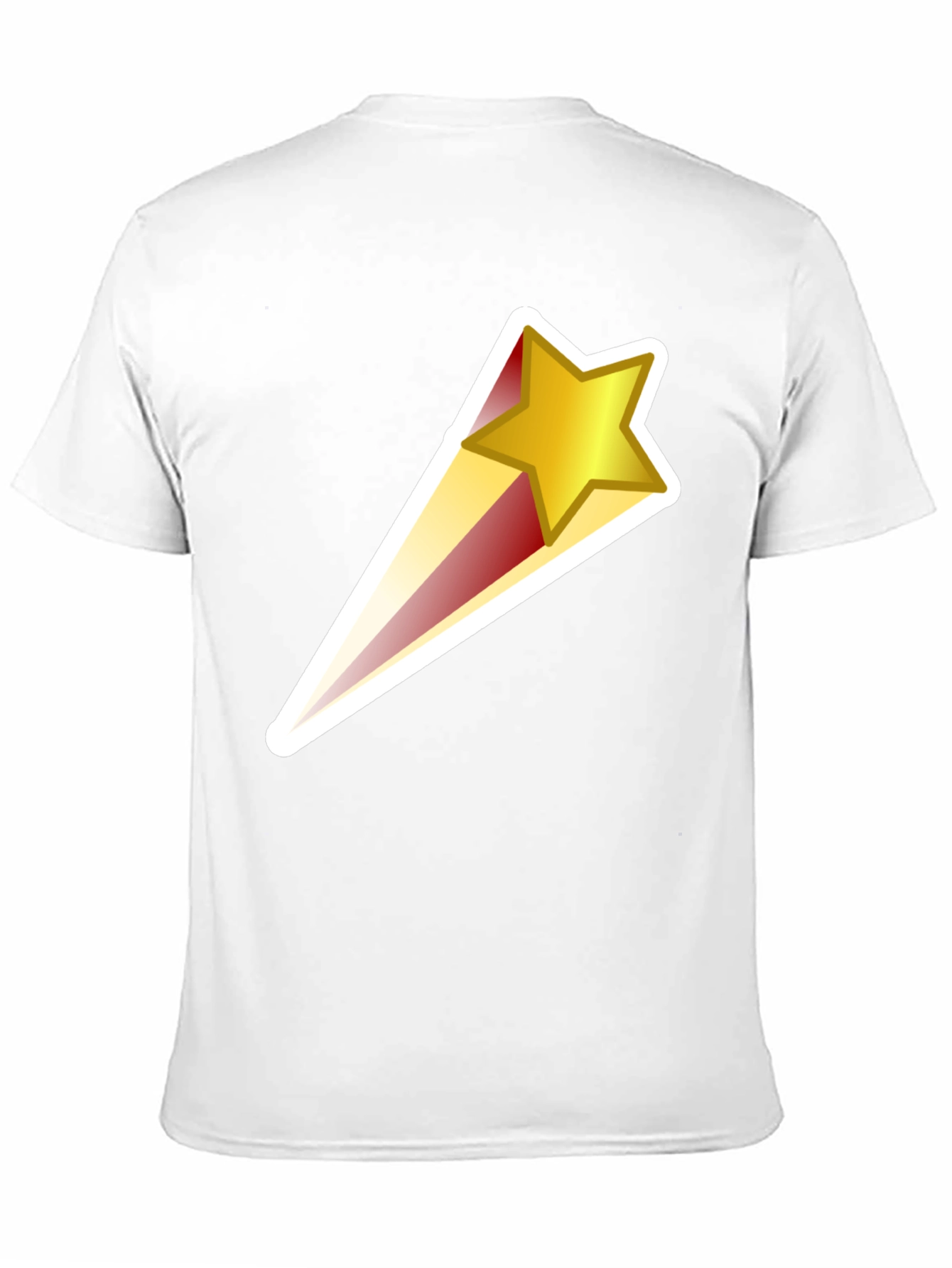 Shooting Star Graphic Black T-Shirt