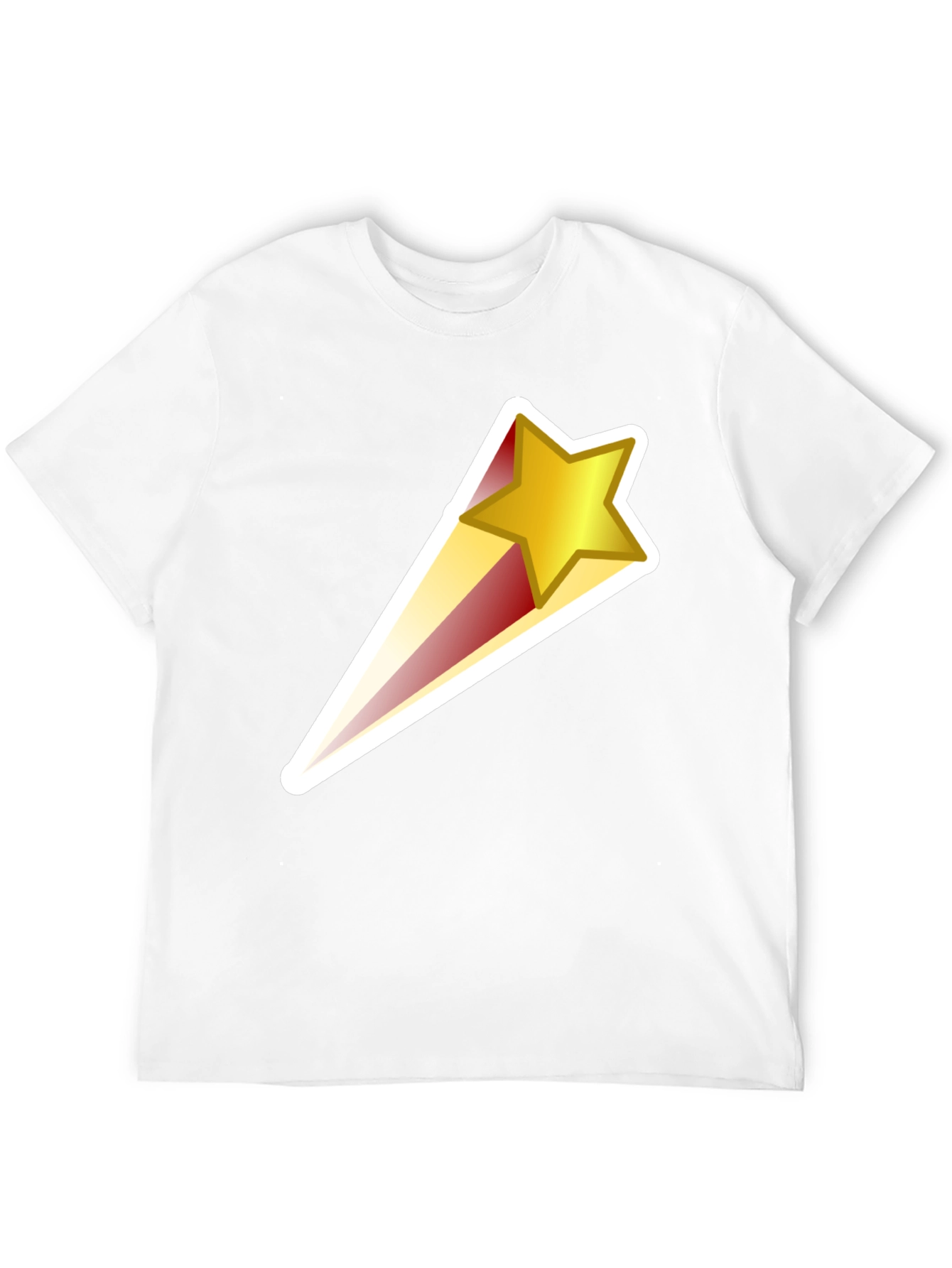 Shooting Star Graphic Black T-Shirt