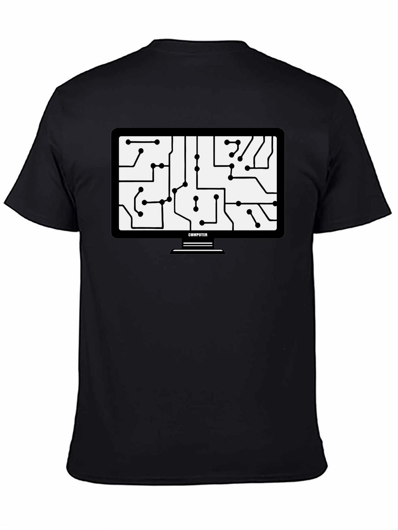 Circuit Board Computer T-Shirt - Tech Geek Style
