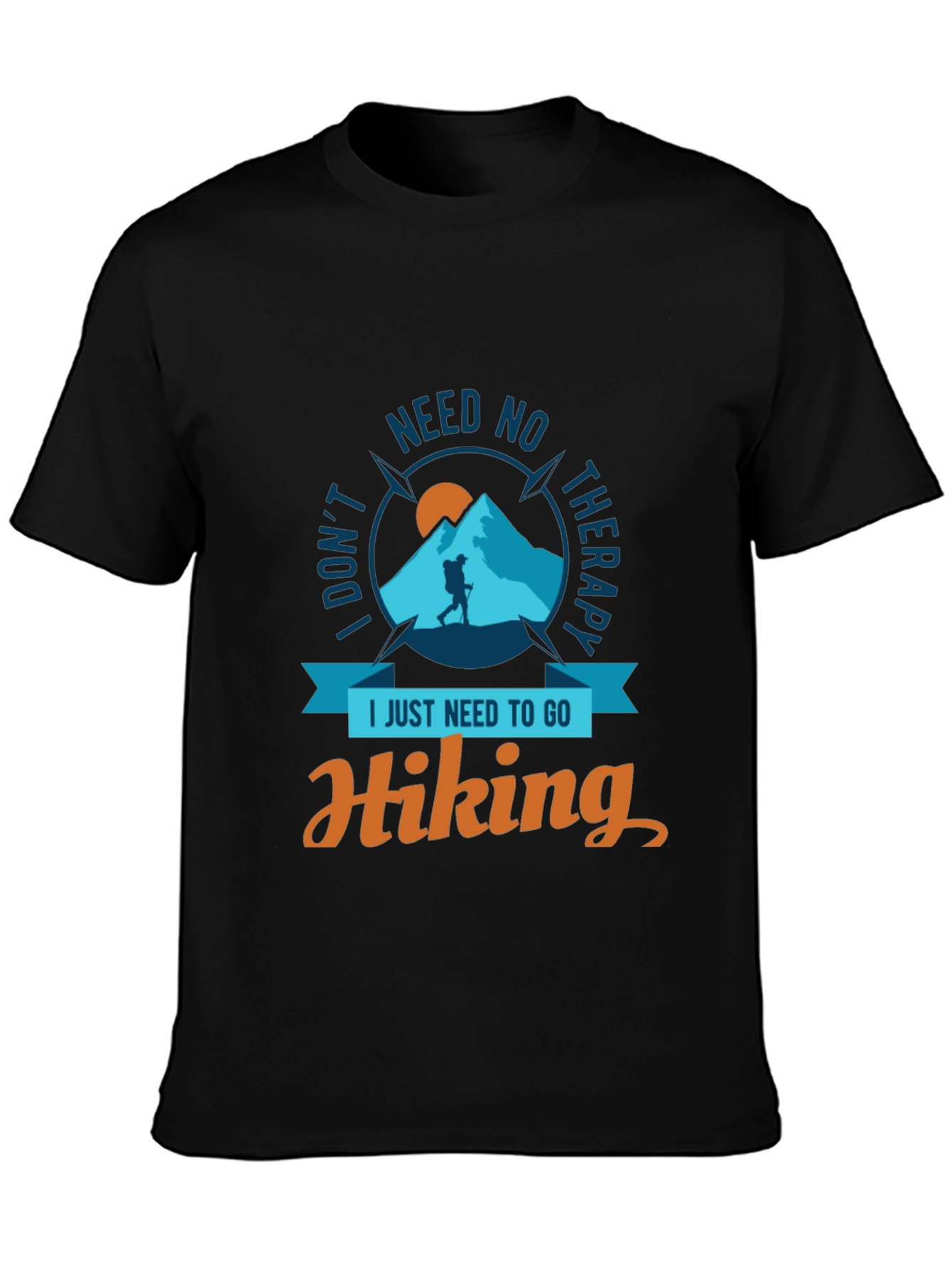 Hiking Therapy T-Shirt: Adventure Awaits!