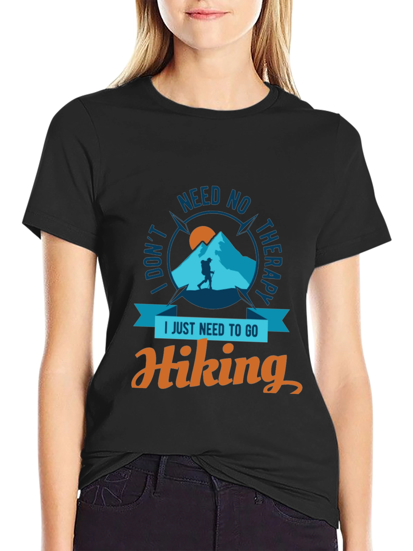 Hiking Therapy T-Shirt: Adventure Awaits!