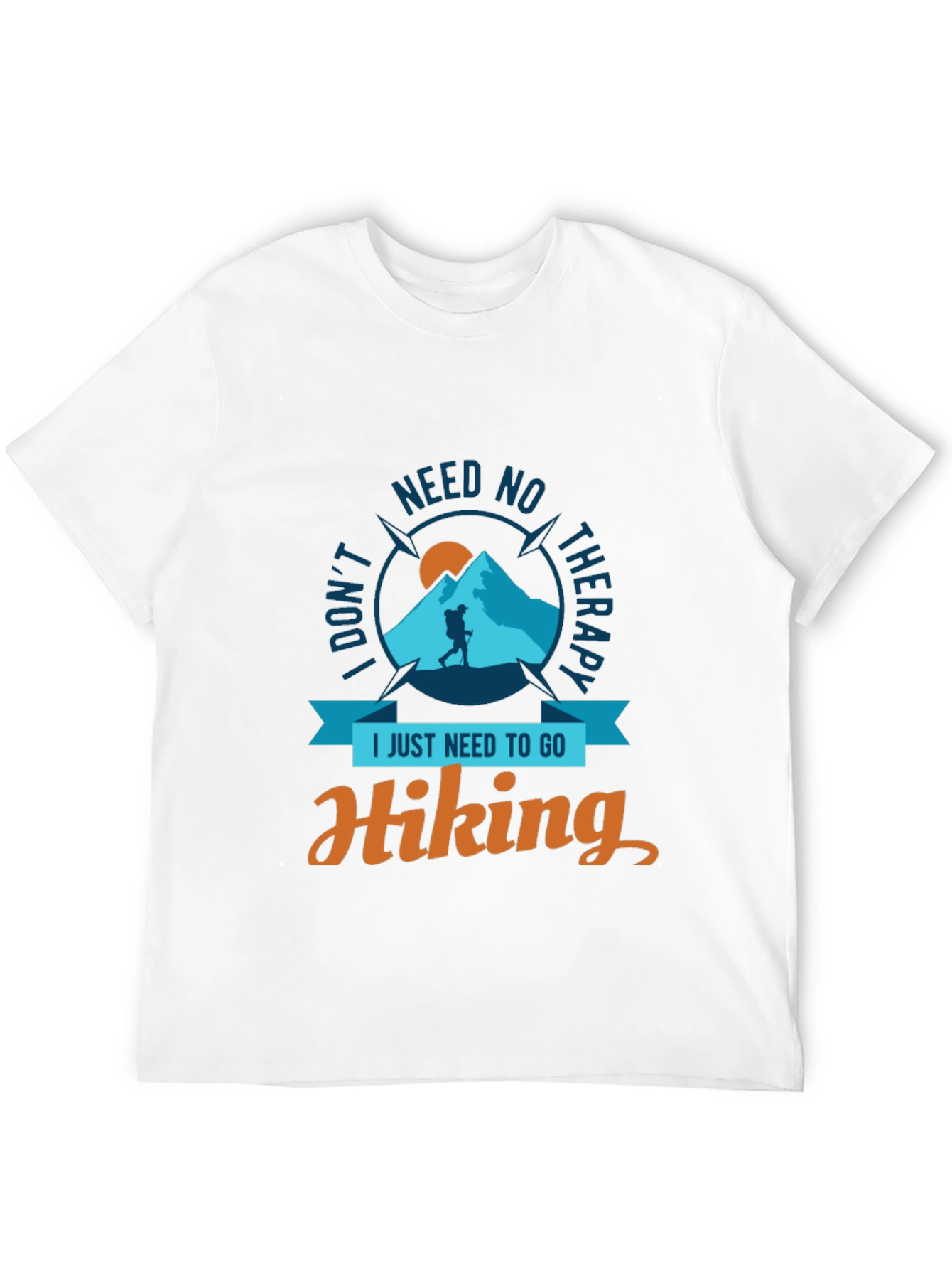 Hiking Therapy T-Shirt: Adventure Awaits!