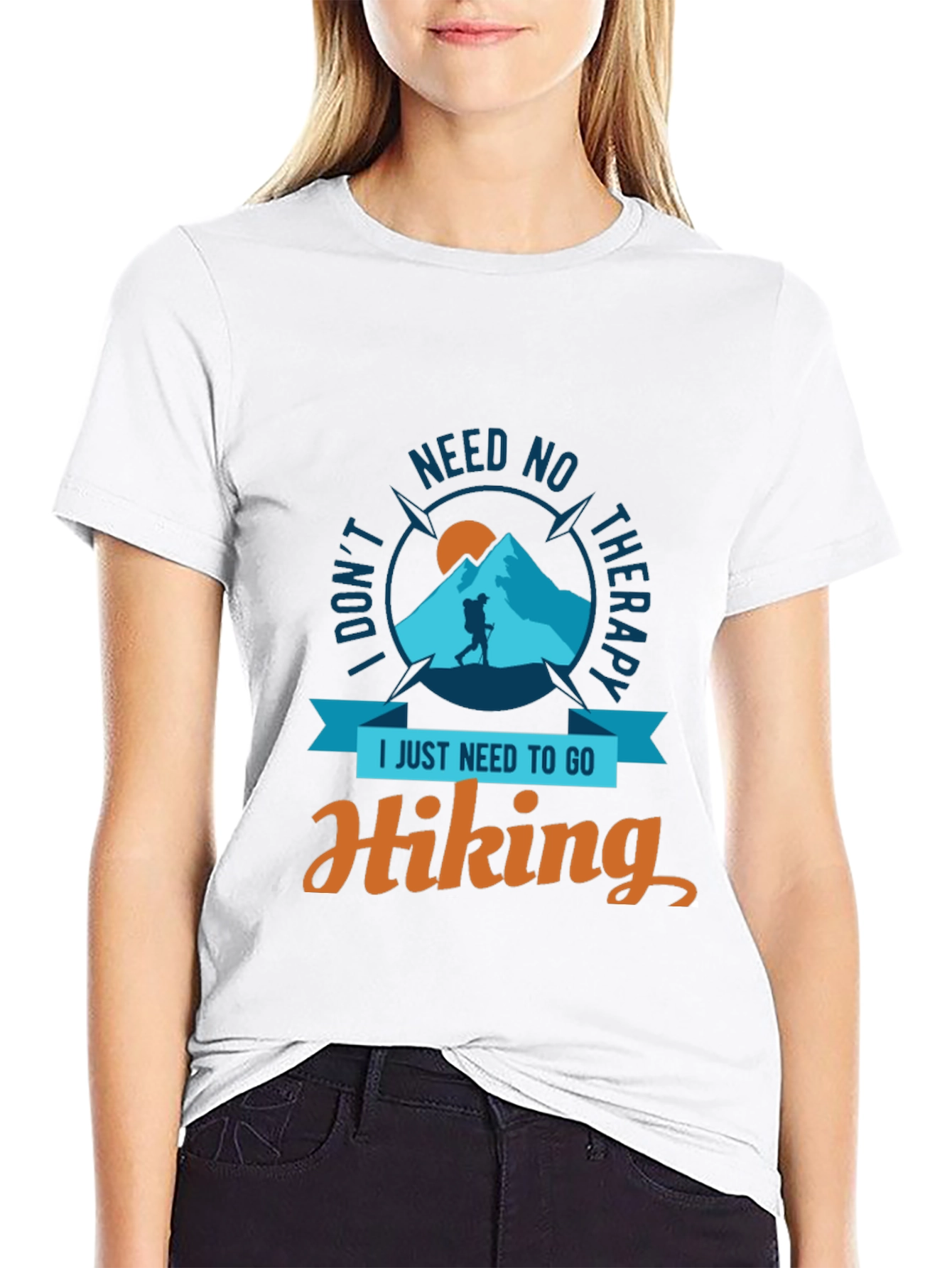 Hiking Therapy T-Shirt: Adventure Awaits!