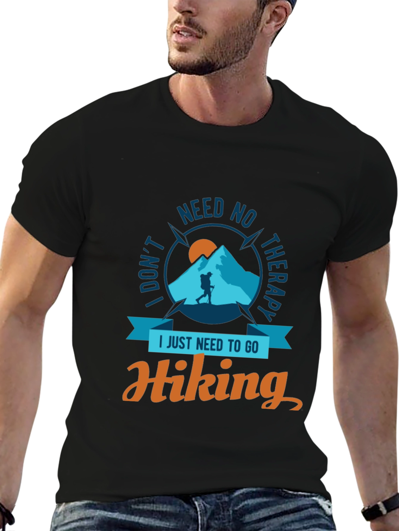 Hiking Therapy T-Shirt: Adventure Awaits!