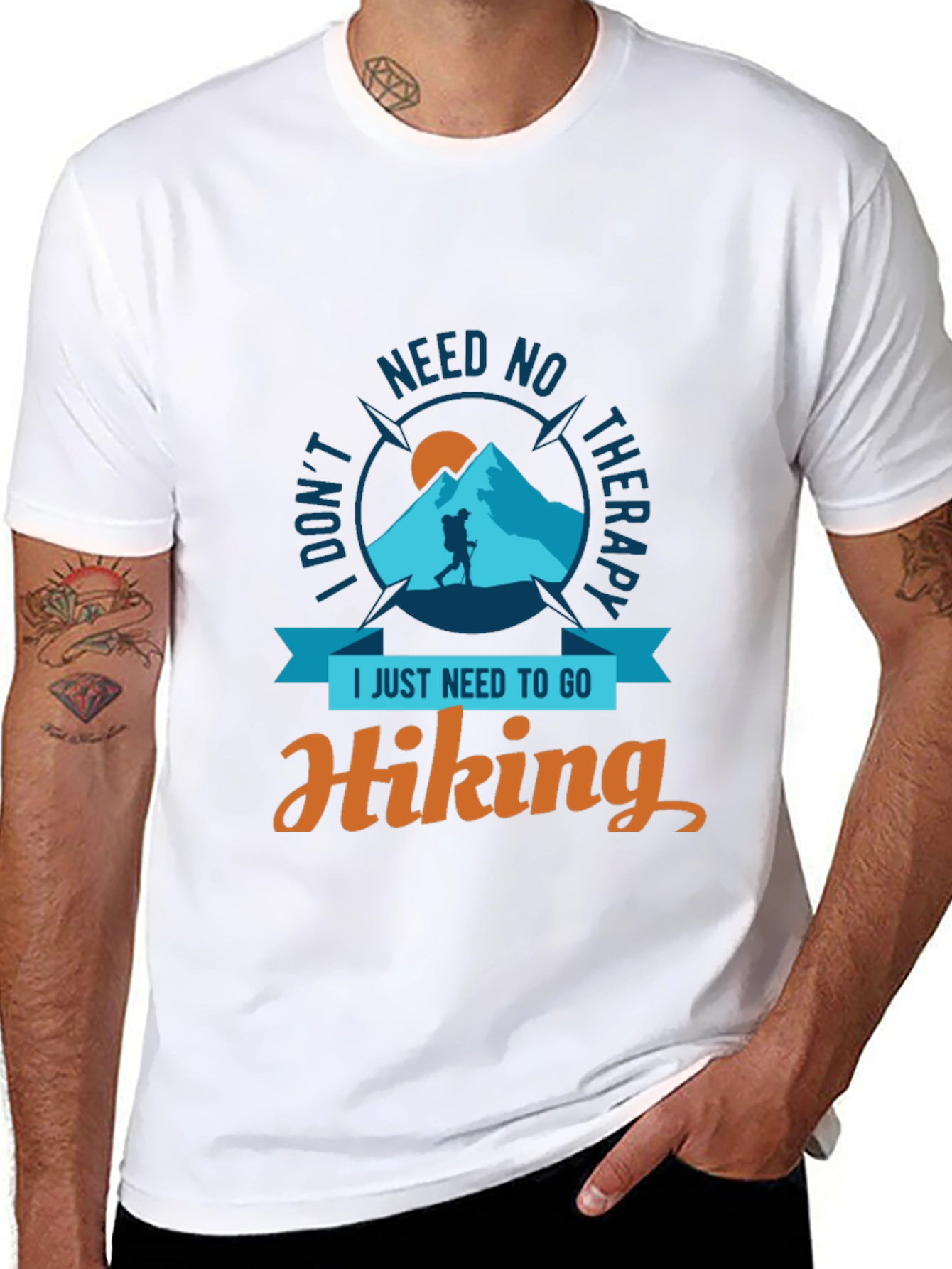 Hiking Therapy T-Shirt: Adventure Awaits!