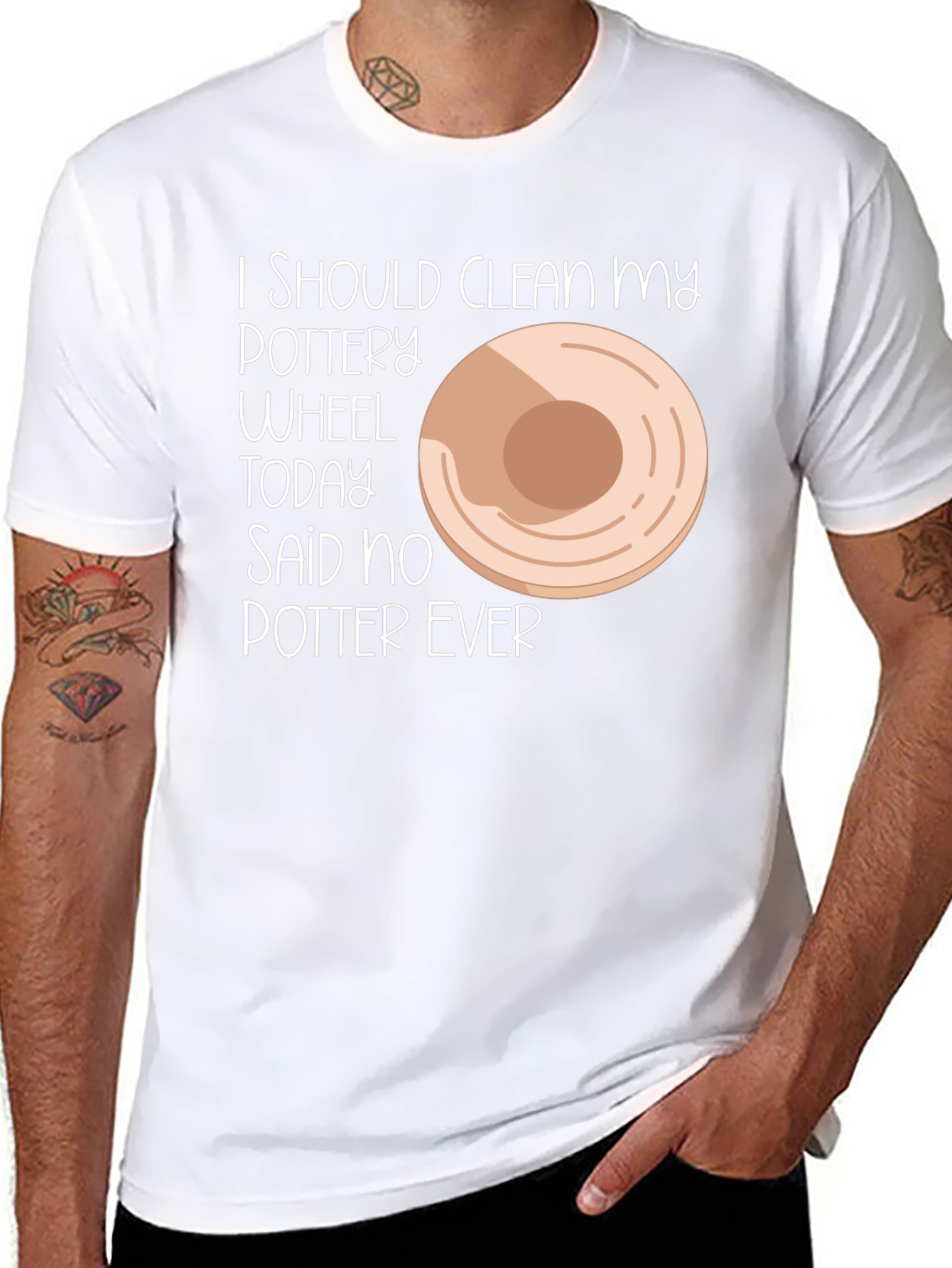 Pottery Wheel T-Shirt - Funny Potter Gift