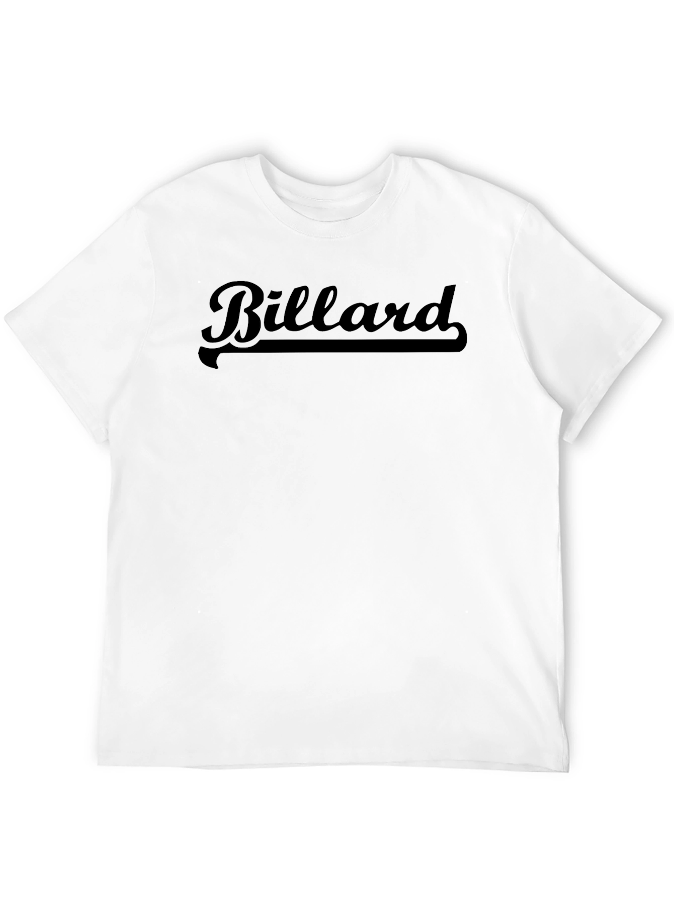 Billiard T-Shirt - Retro Style Billiard Player Tee