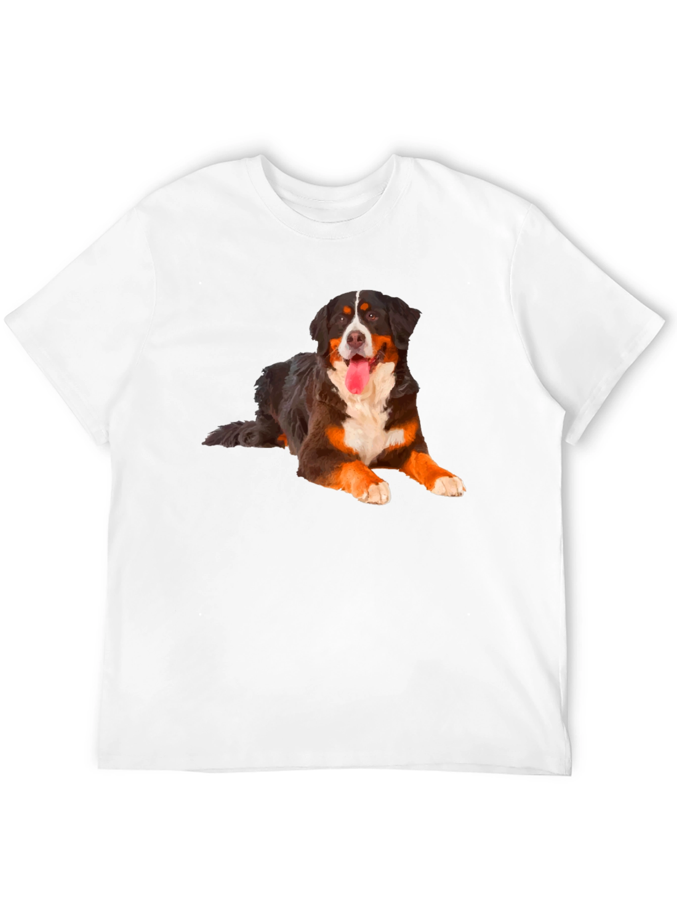 Bernese Mountain Dog T-Shirt - Unisex Black Tee