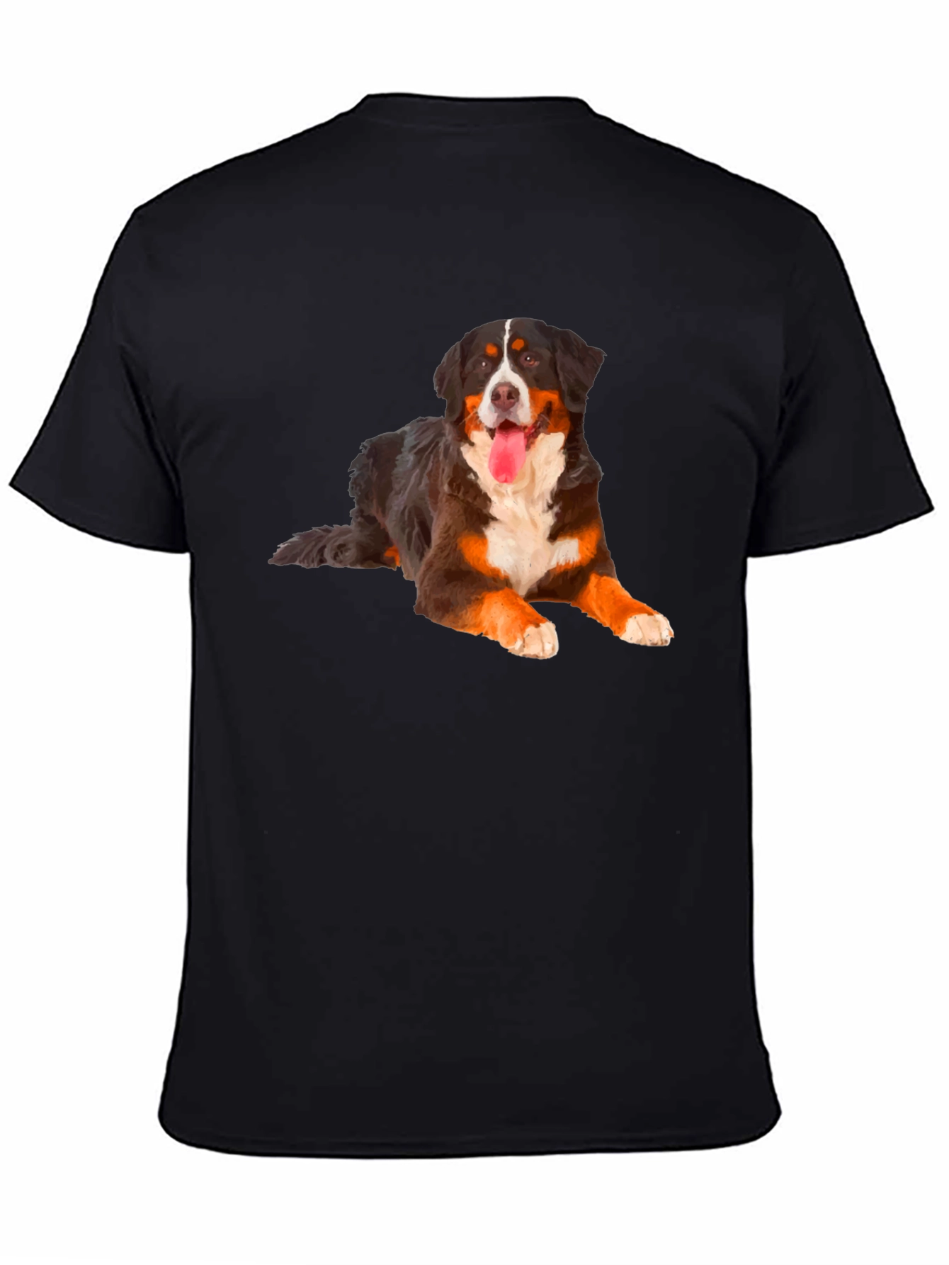 Bernese Mountain Dog T-Shirt - Unisex Black Tee