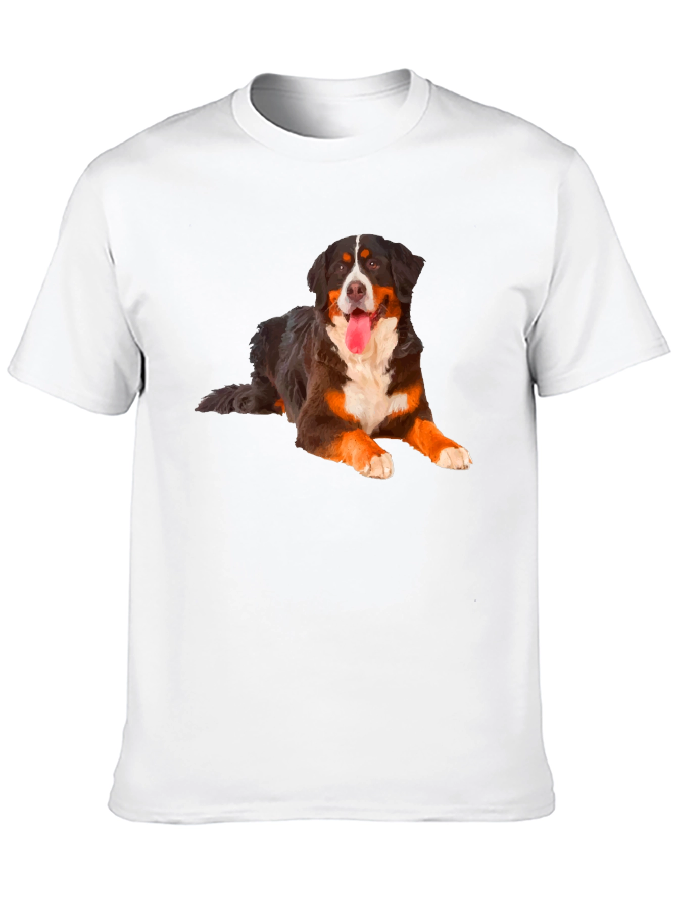 Bernese Mountain Dog T-Shirt - Unisex Black Tee