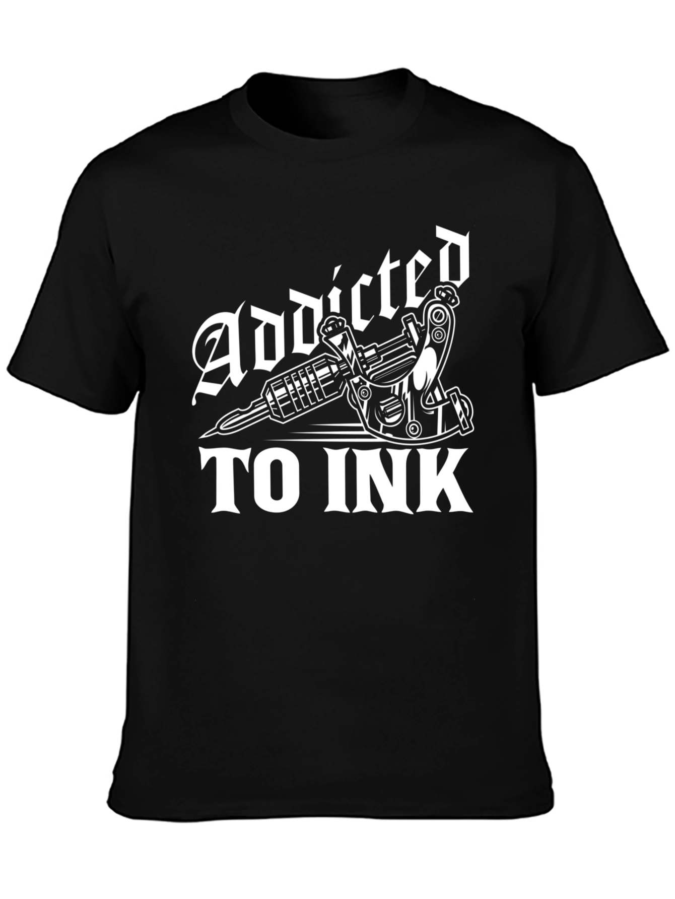 Addicted to Ink Tattoo Graphic T-Shirt - Unisex
