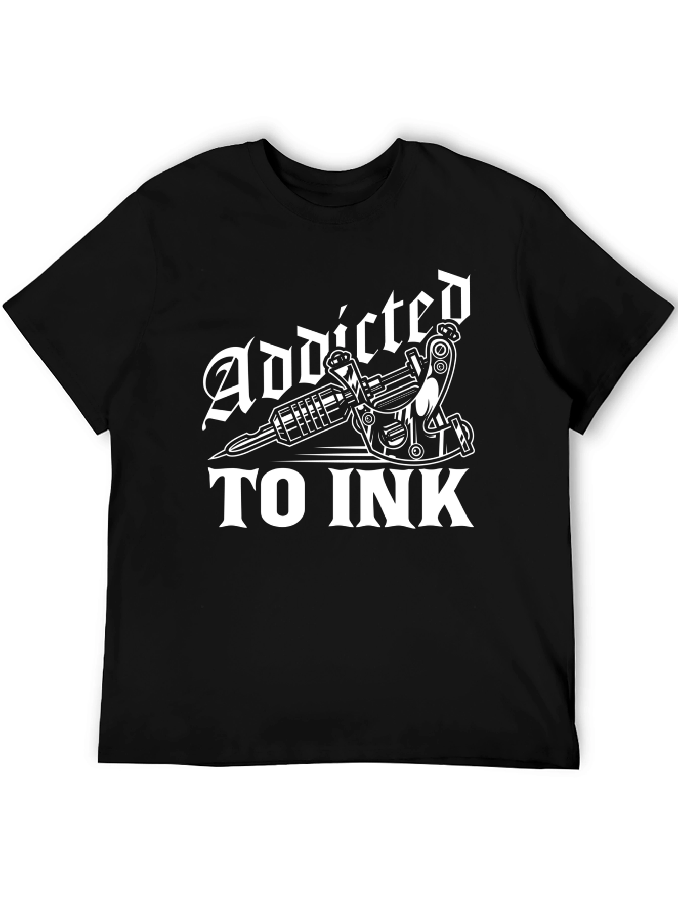Addicted to Ink Tattoo Graphic T-Shirt - Unisex