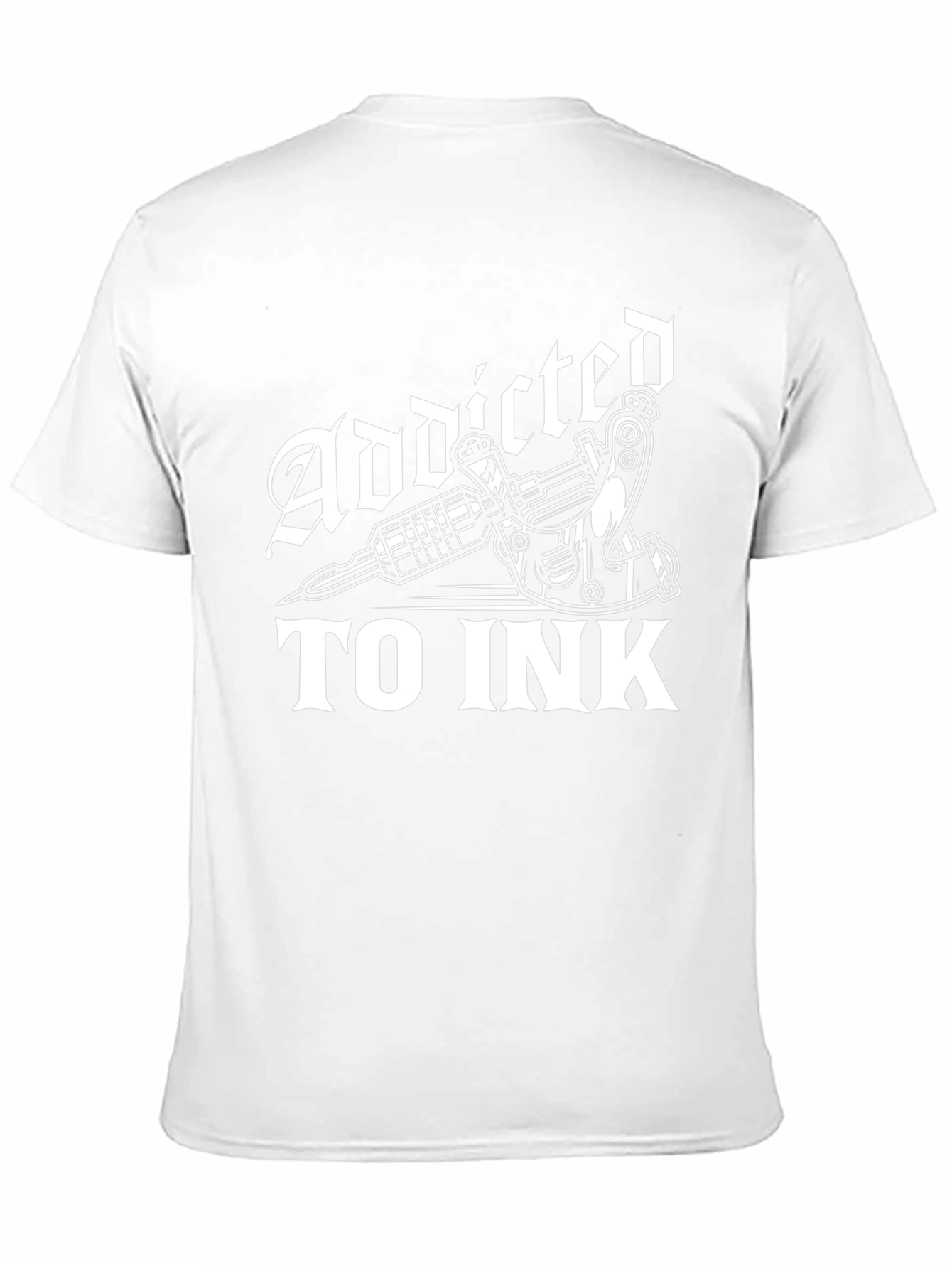 Addicted to Ink Tattoo Graphic T-Shirt - Unisex