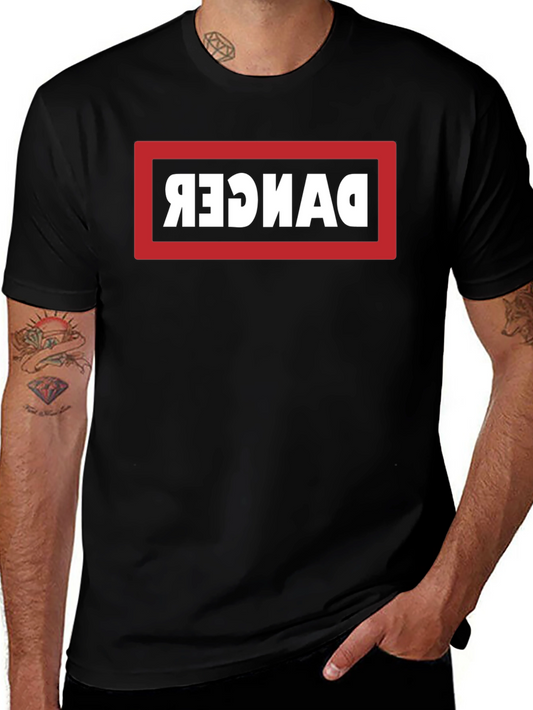 Reversed Danger Graphic Tee